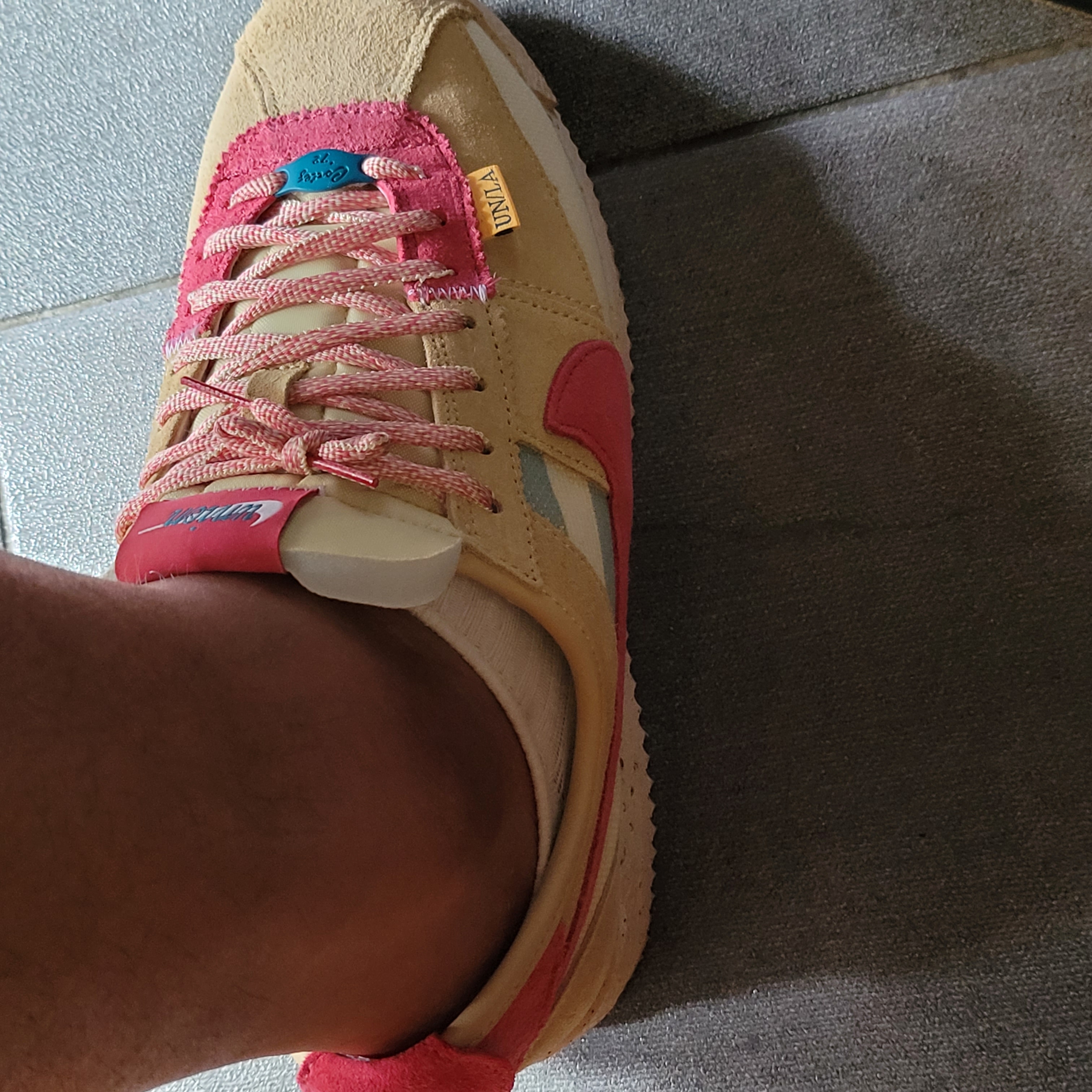Nike x Union Cortez SP Sesame 착용 스타일