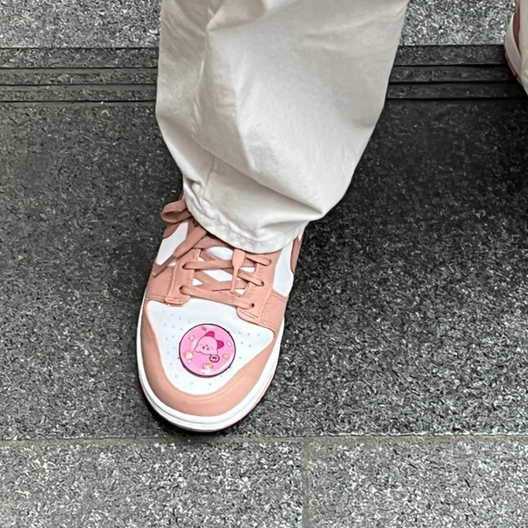 (W) Nike Dunk Low Rose Whisper 착용 스타일