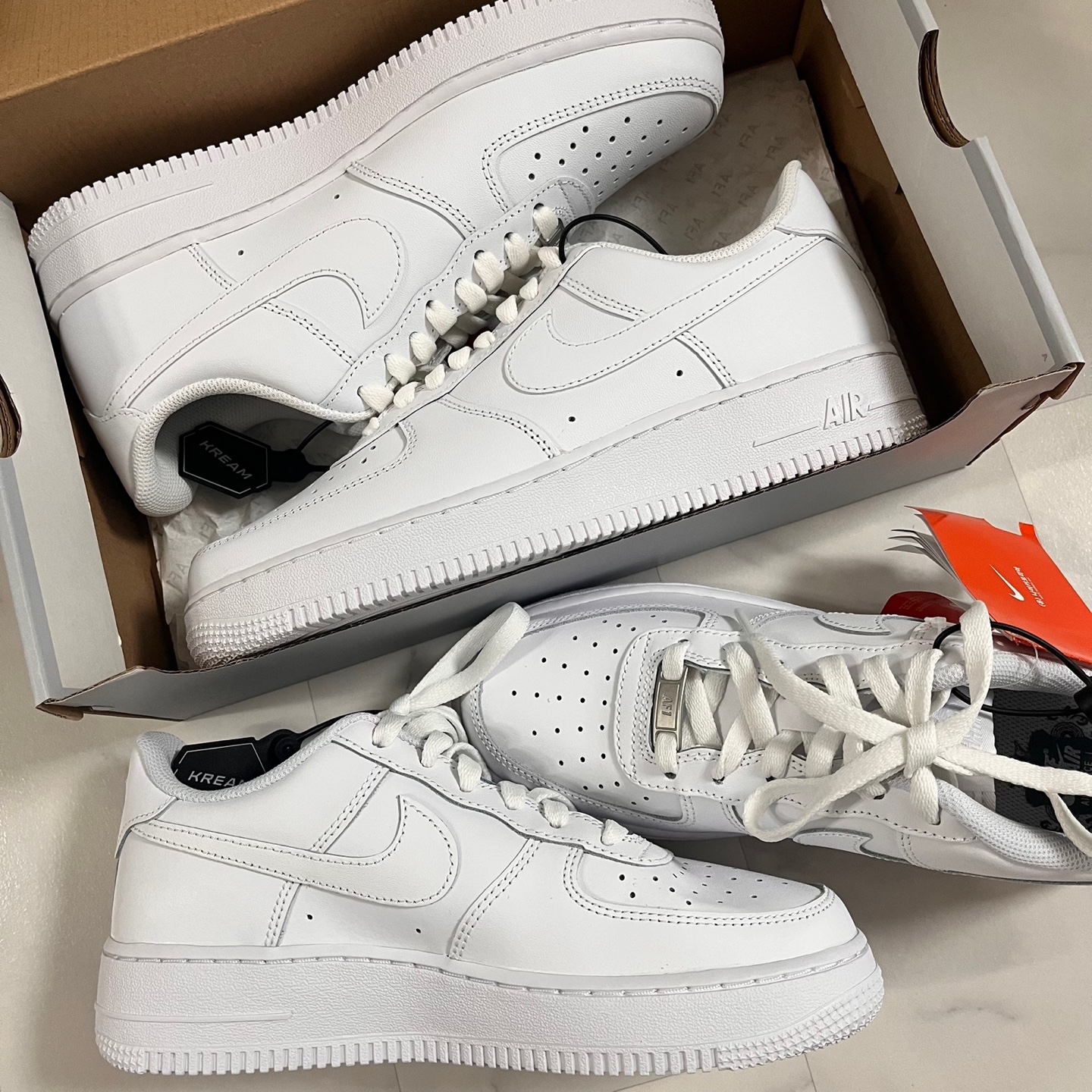 Nike Air Force 1 '07 Low White 착용 스타일