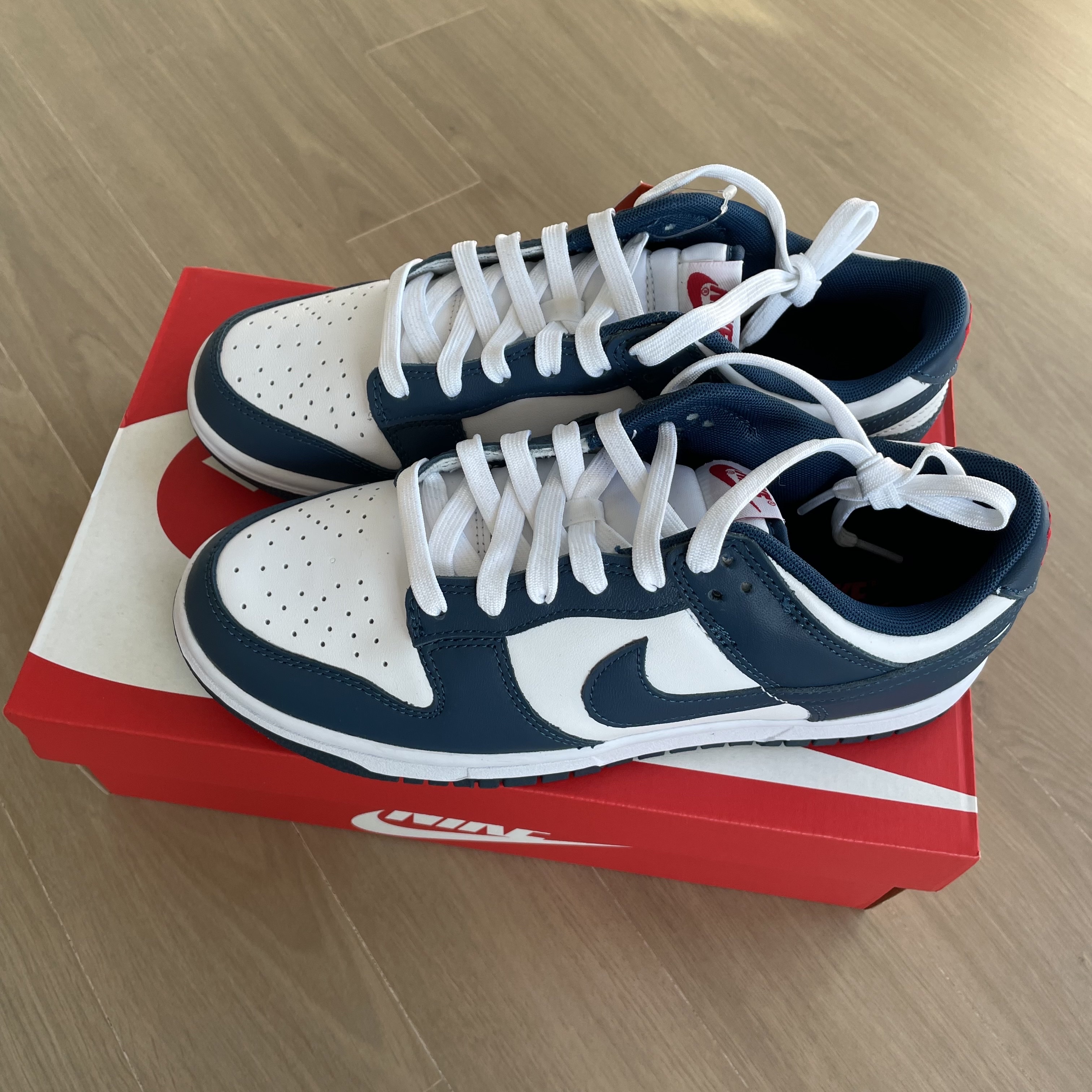 Nike Dunk Low Retro Valerian Blue 착용 스타일