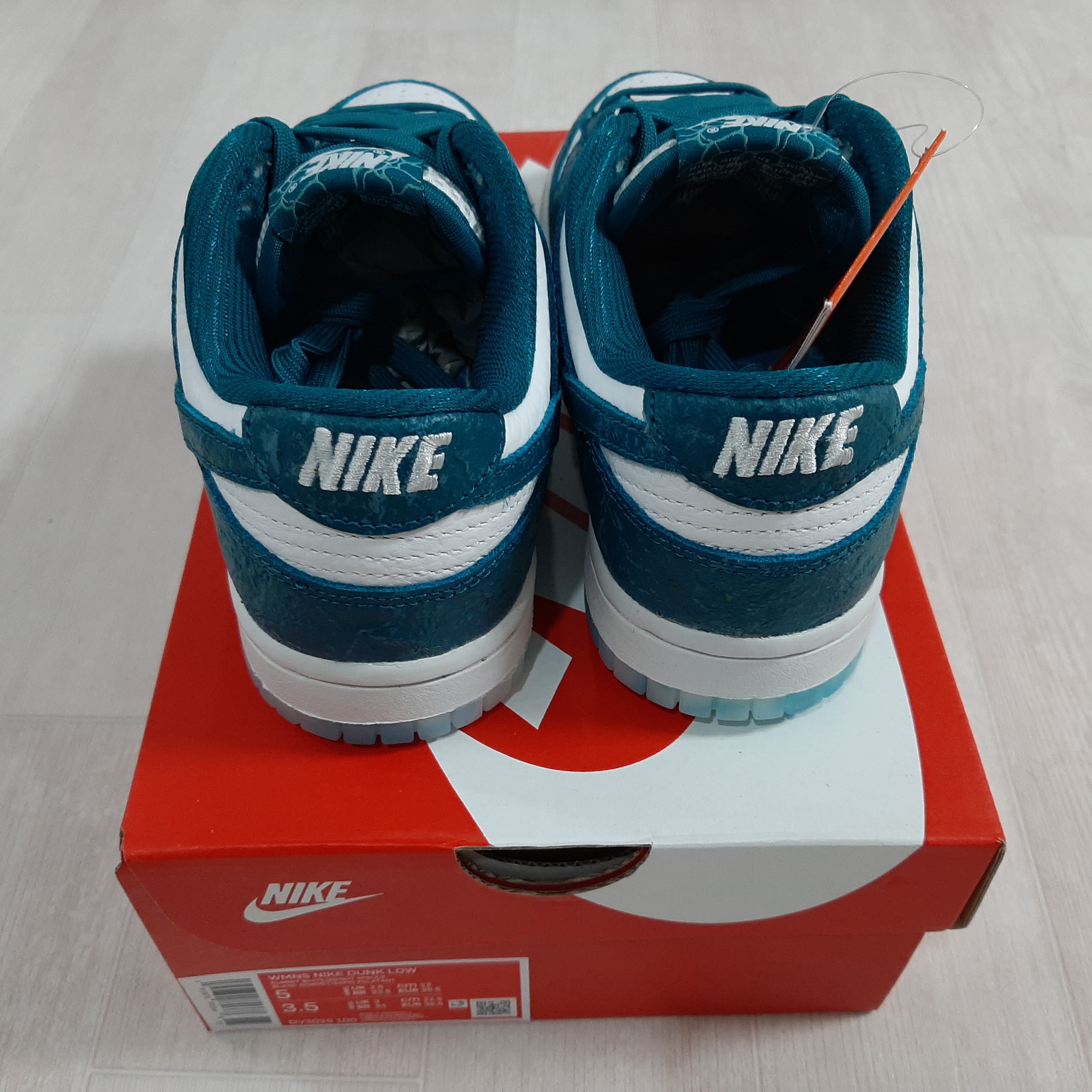 (W) Nike Dunk Low Ocean 착용 스타일 - 4