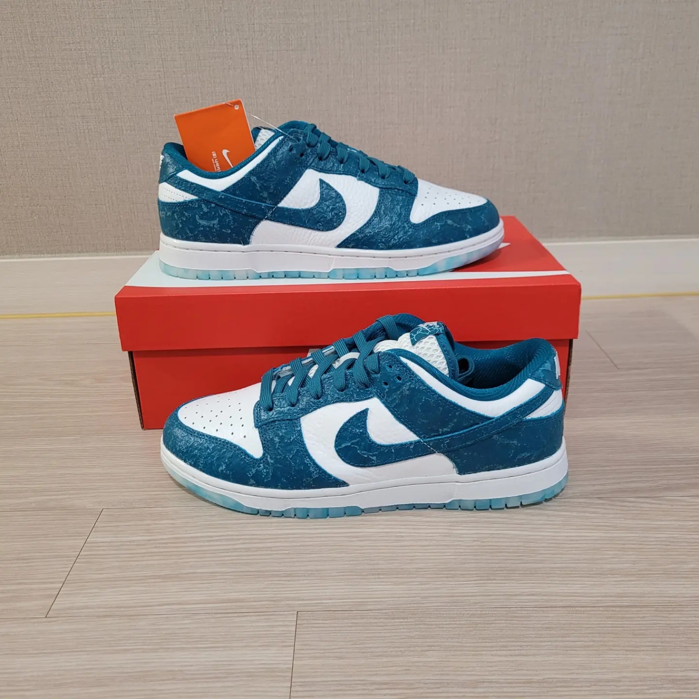 (W) Nike Dunk Low Ocean 착용 스타일 - 3