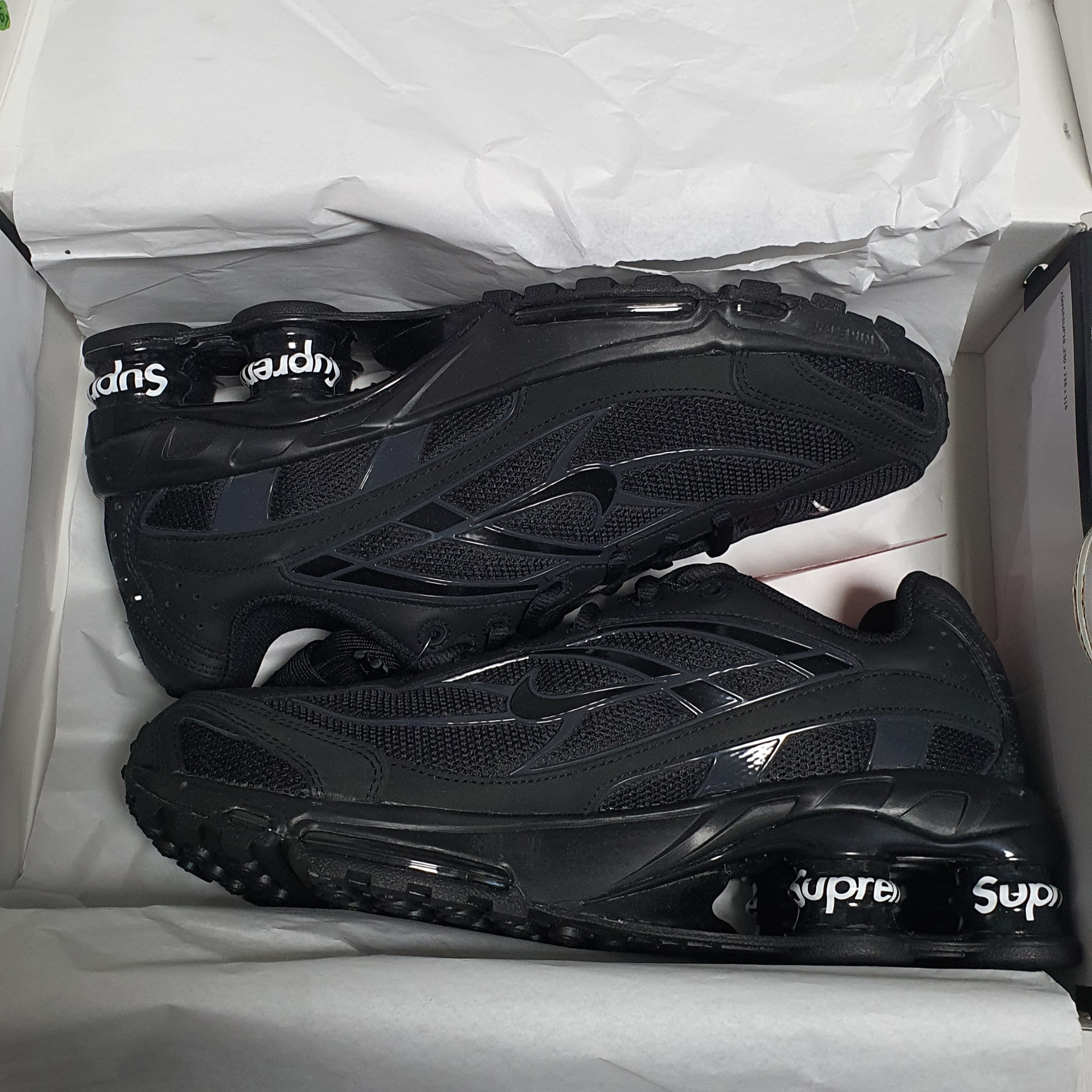 Nike x Supreme Shox Ride 2 SP Black 착용 스타일