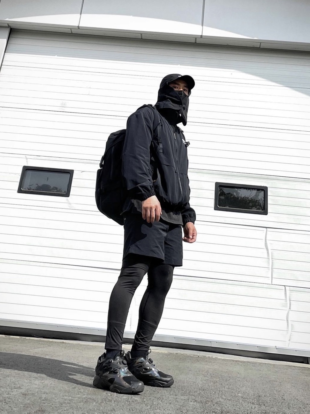 Reebok x Juun.J Pump Court Black 착용 스타일