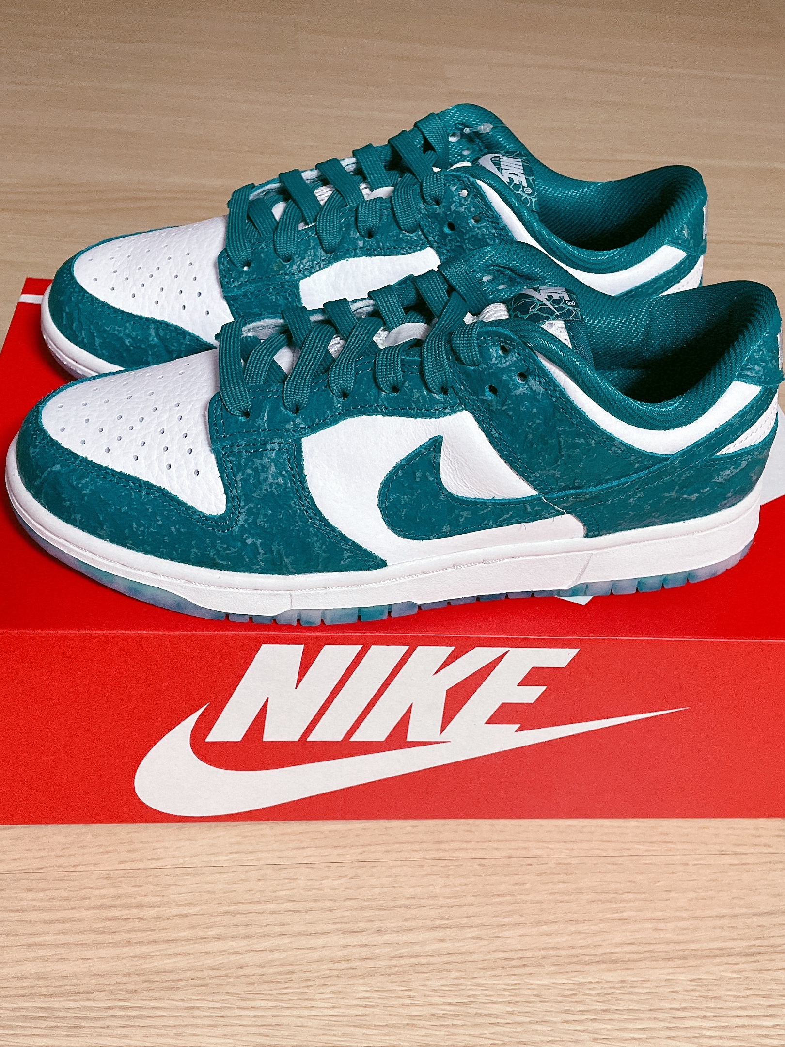 (W) Nike Dunk Low Ocean 착용 스타일 - 2