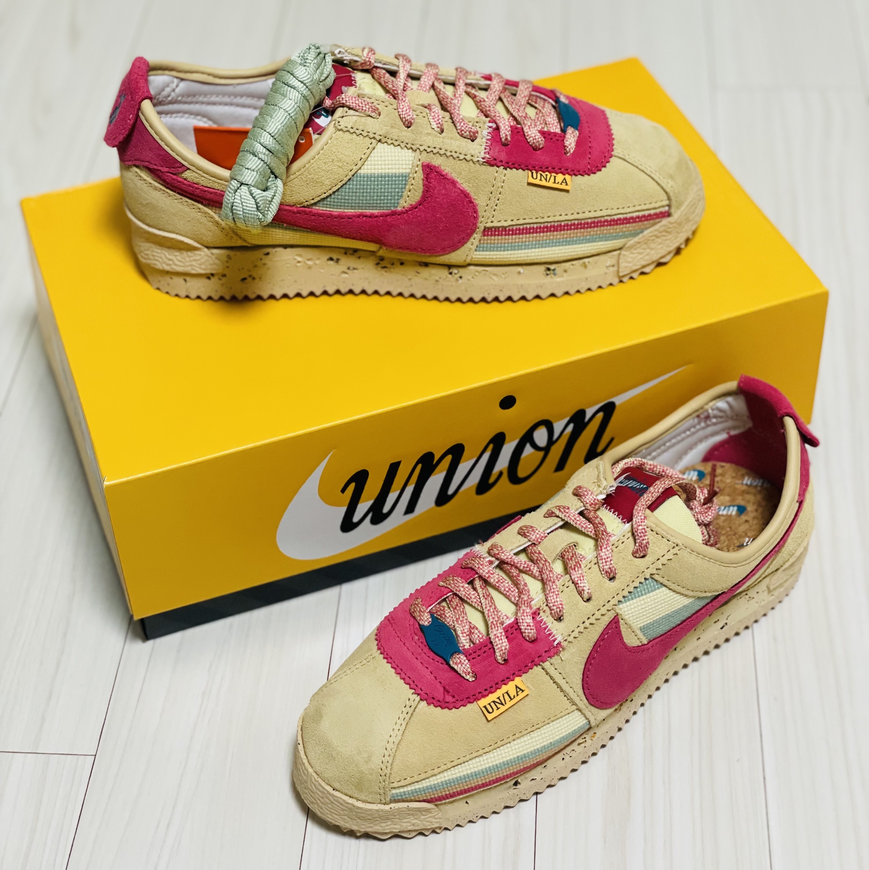 Nike x Union Cortez SP Sesame 착용 스타일