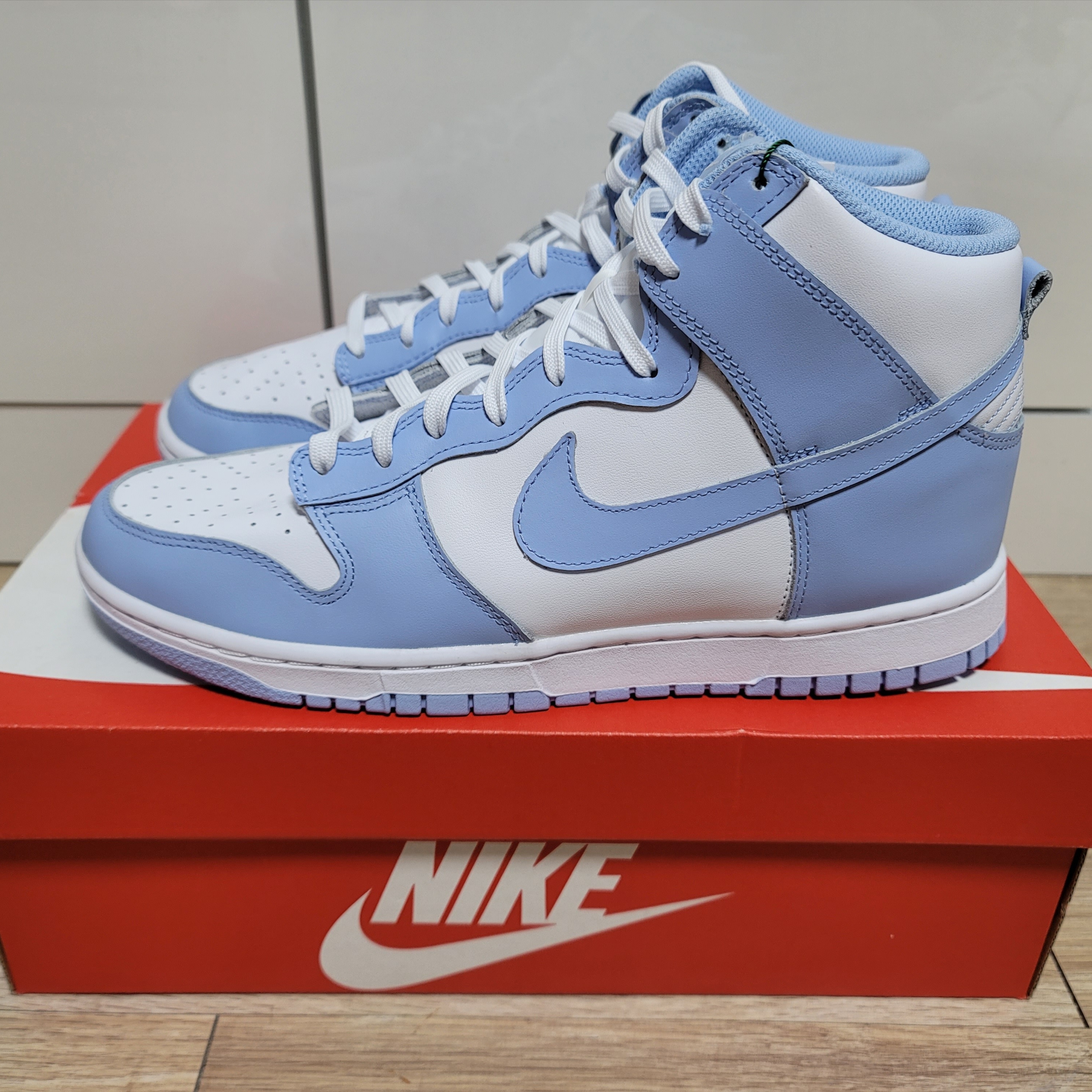 (W) Nike Dunk High Aluminum 착용 스타일 - 1