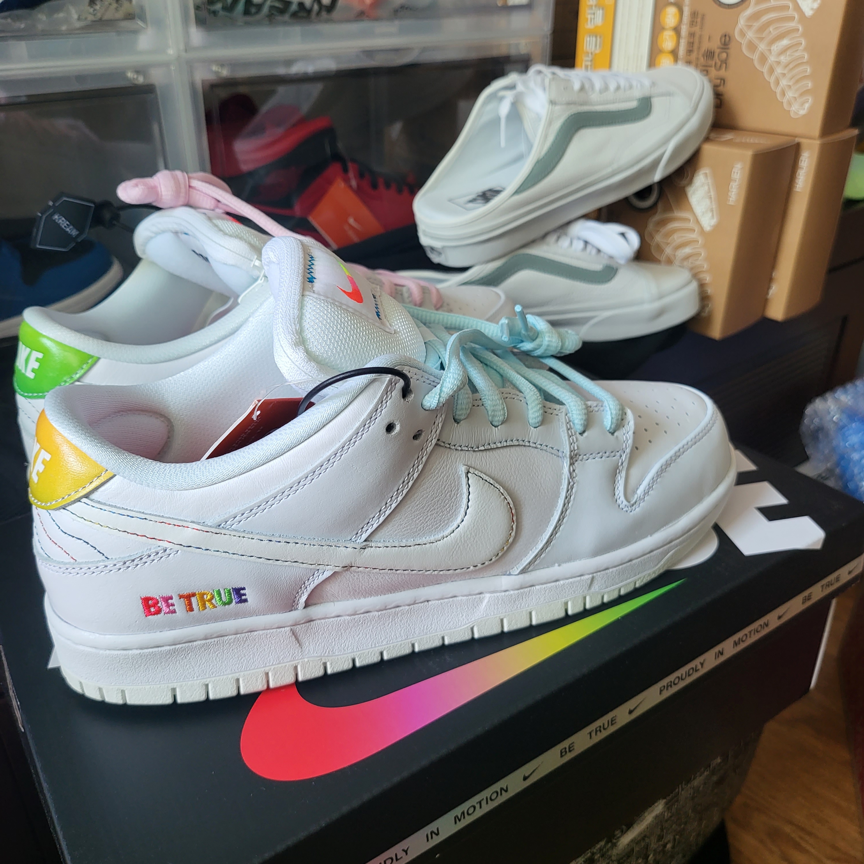 Nike SB Dunk Low Pro Be True 착용 스타일 - 1