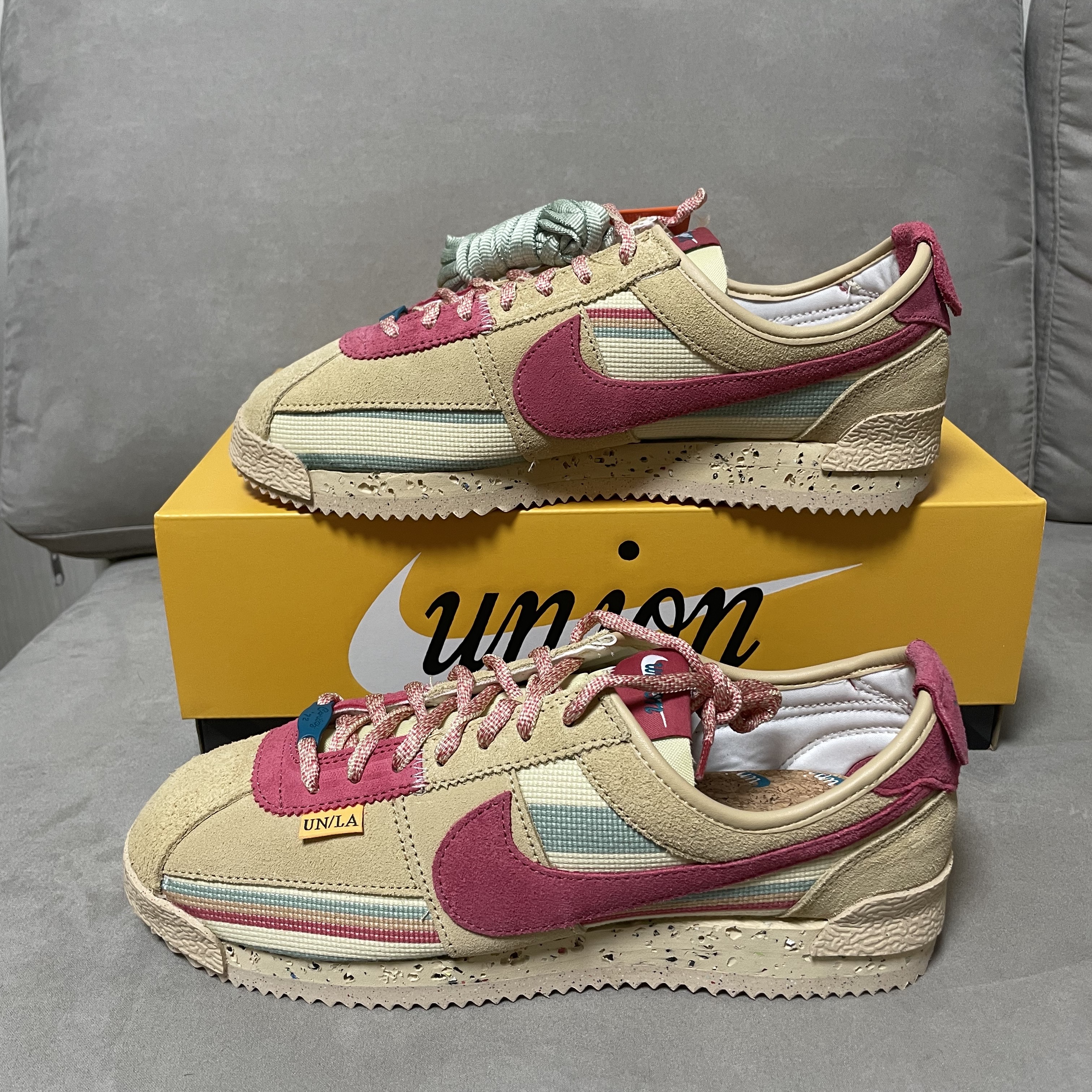 Nike x Union Cortez SP Sesame 착용 스타일 - 2