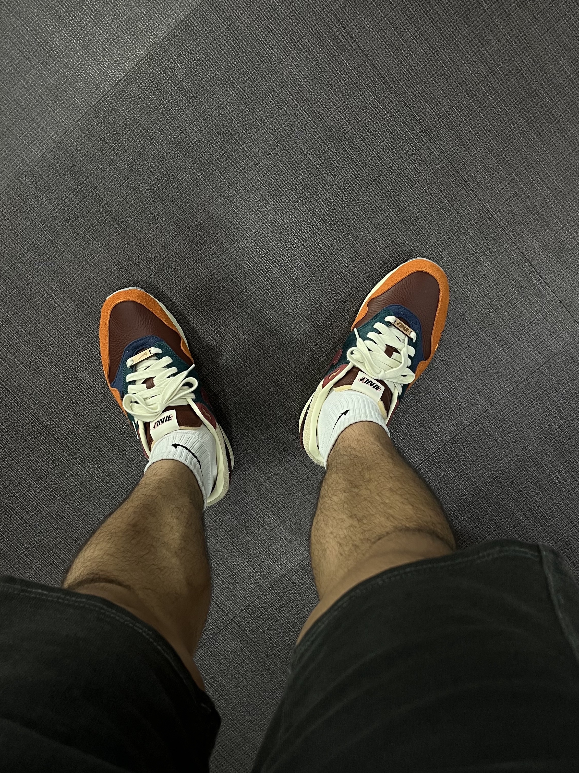 Nike x Kasina Air Max 1 SP Won-Ang Orange 착용 스타일