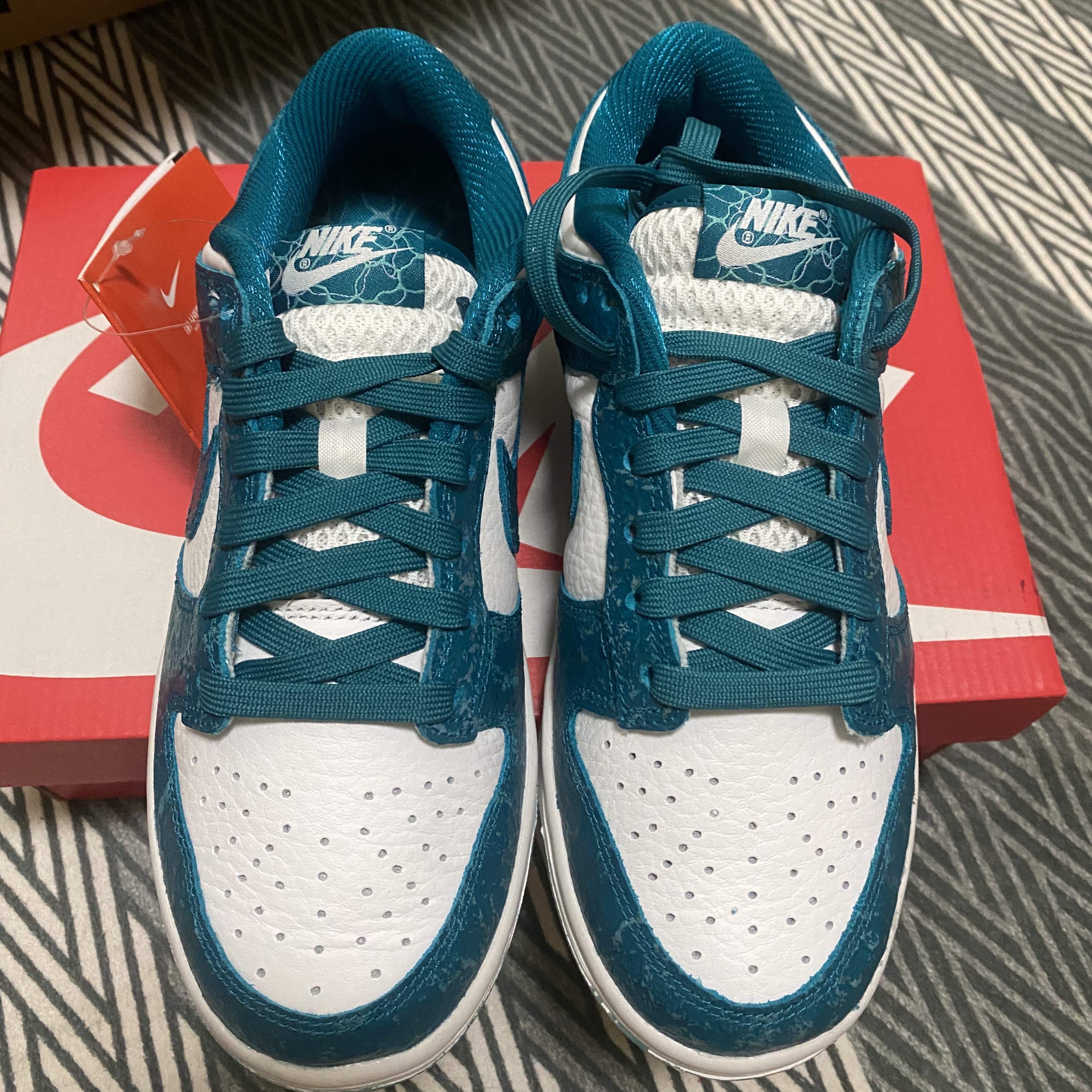 (W) Nike Dunk Low Ocean 착용 스타일 - 2