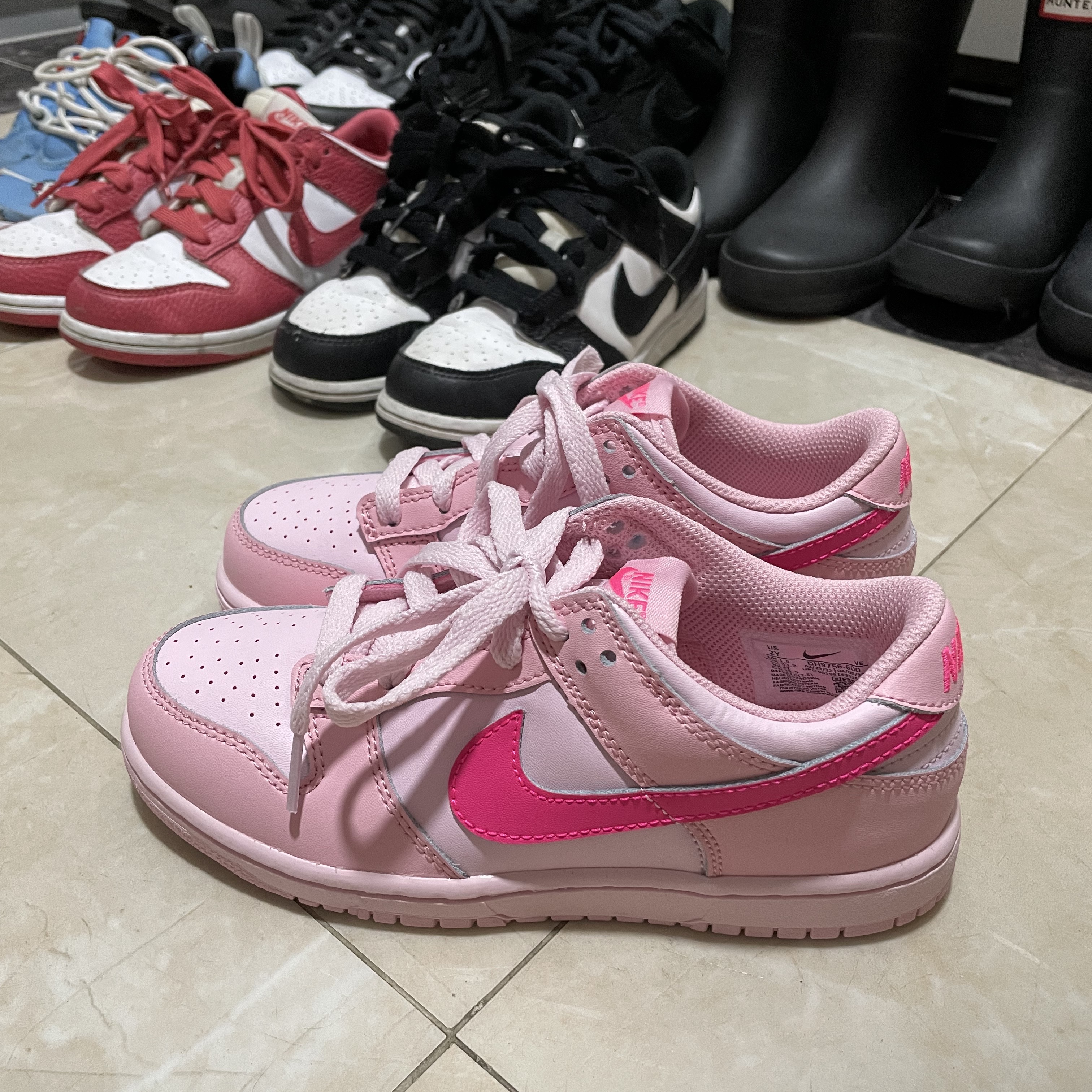 (PS) Nike Dunk Low Triple Pink, (PS) Nike Dunk Low Archeo Pink 착용 스타일 - 2