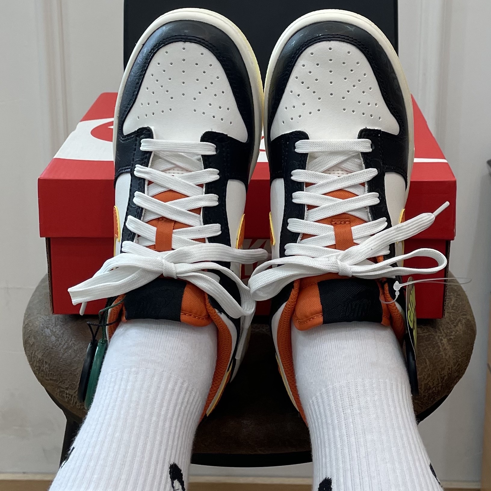 (GS) Nike Dunk Low PRM Halloween 착용 스타일 - 2