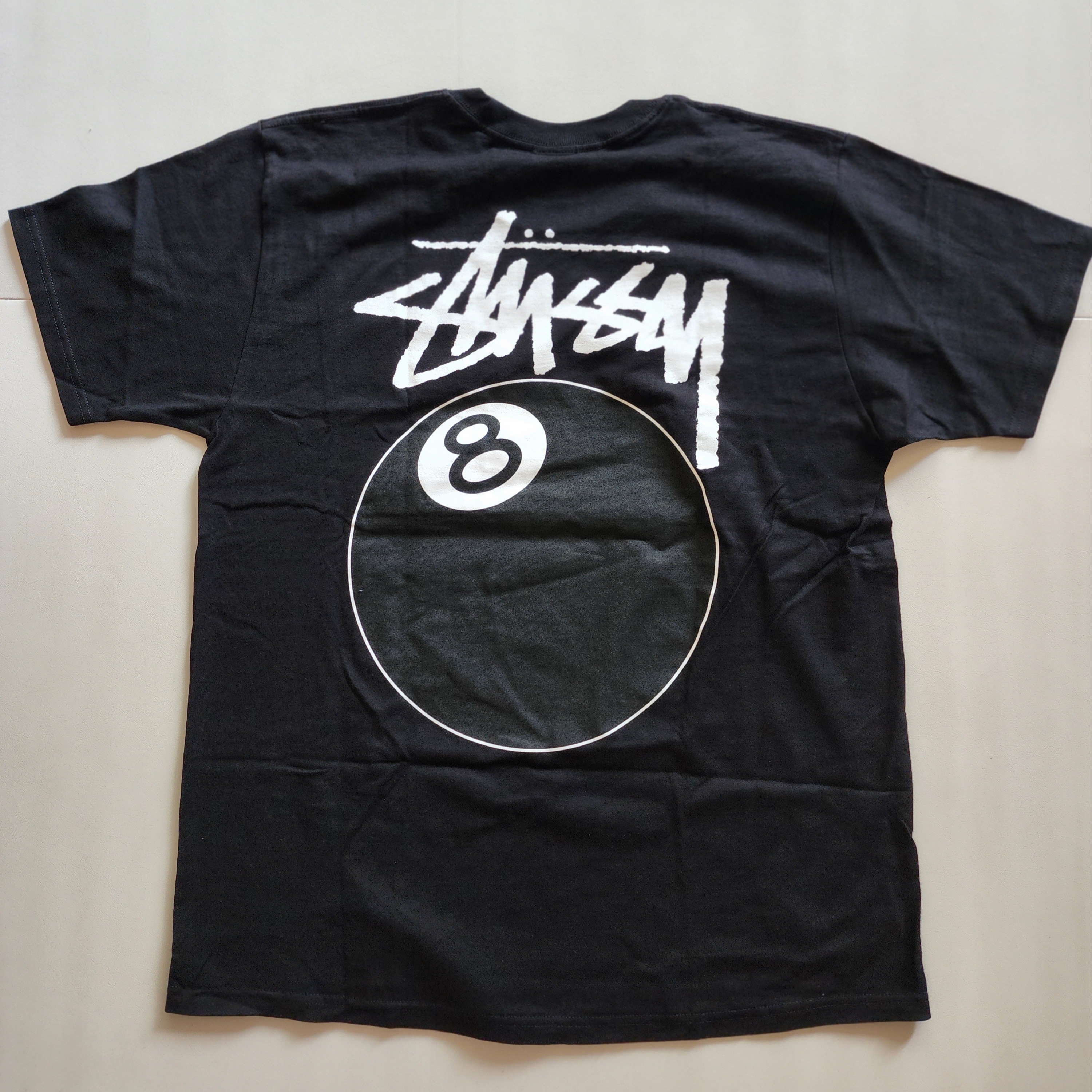Stussy 8 Ball T-Shirt Black - 22SS 착용 스타일