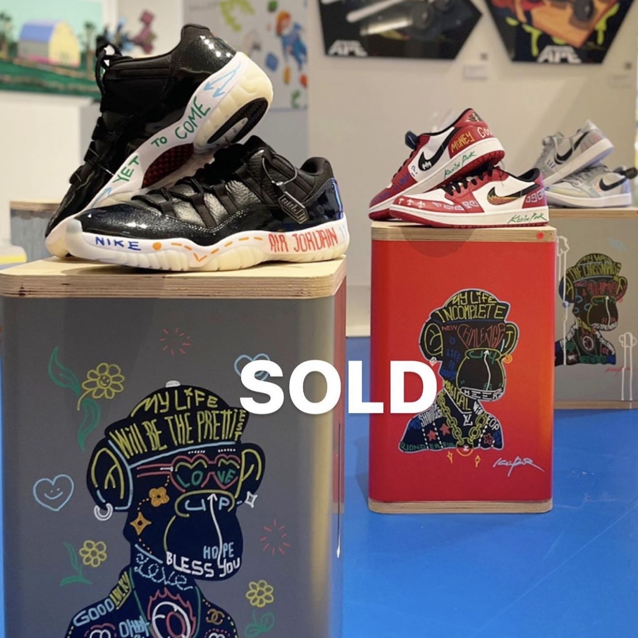 Jordan 11 Retro Low 72-10, Jordan 1 Low Golf Chicago 착용 스타일 - 4
