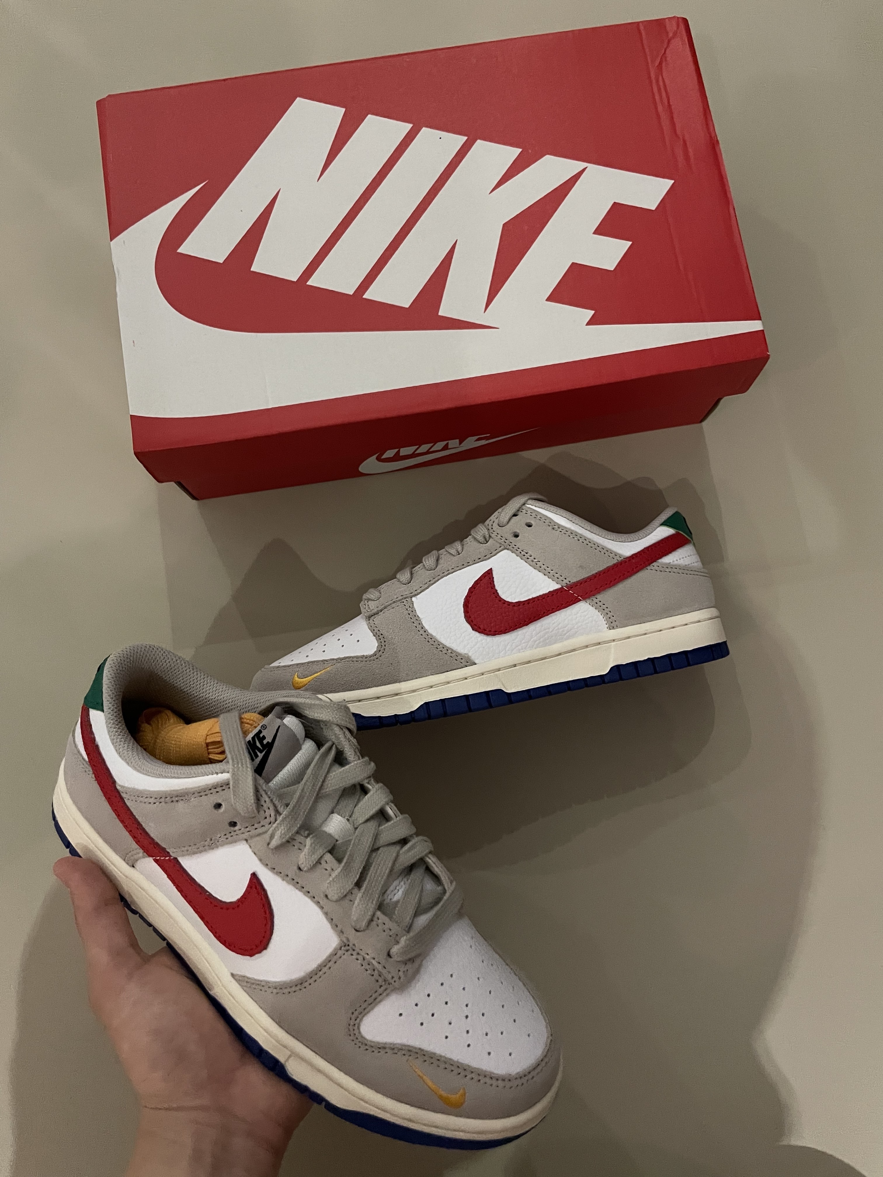 Nike Dunk Low Light Iron Ore 착용 스타일 - 3