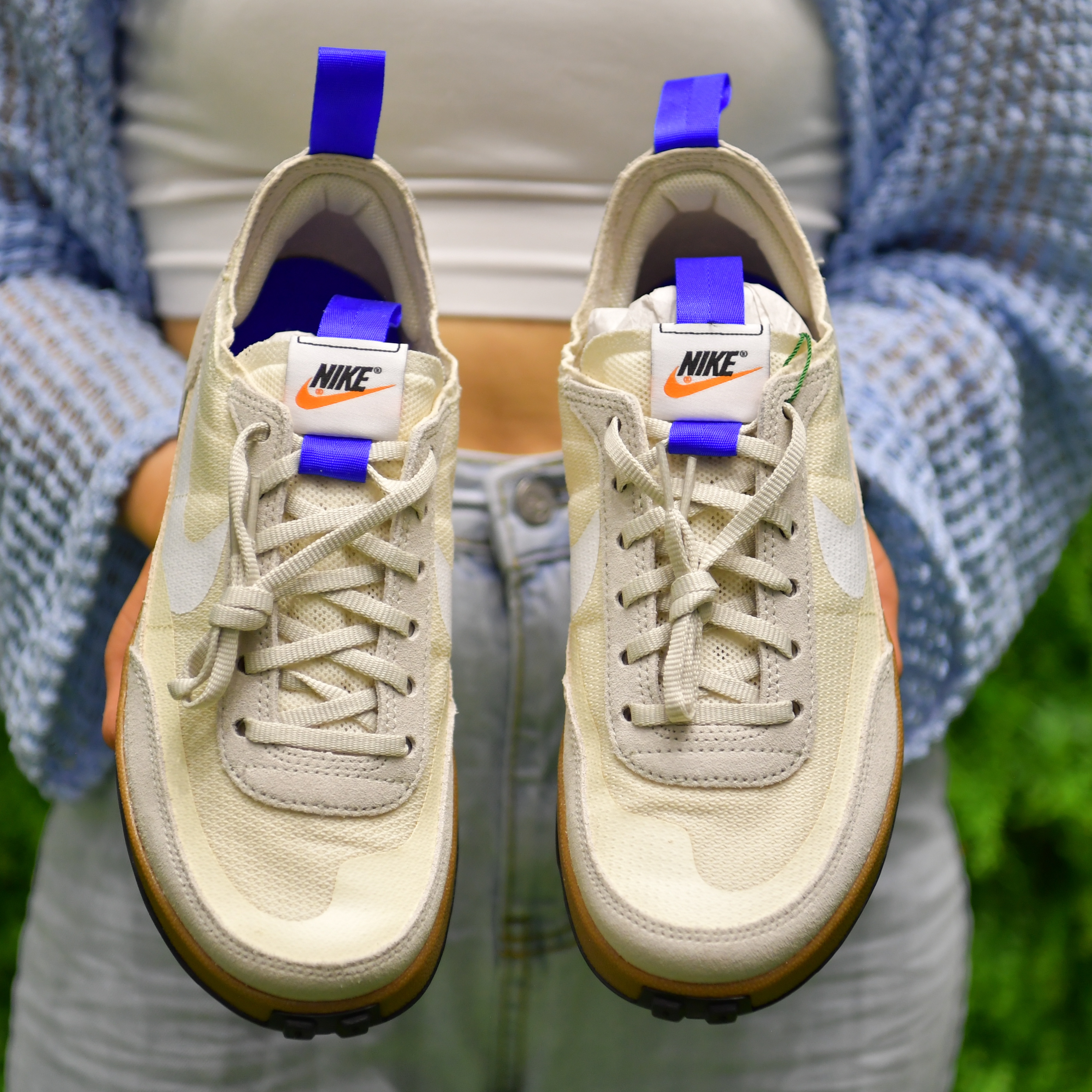 Nike x Tom Sachs General Purpose Shoe Light Cream 착용 스타일 - 3