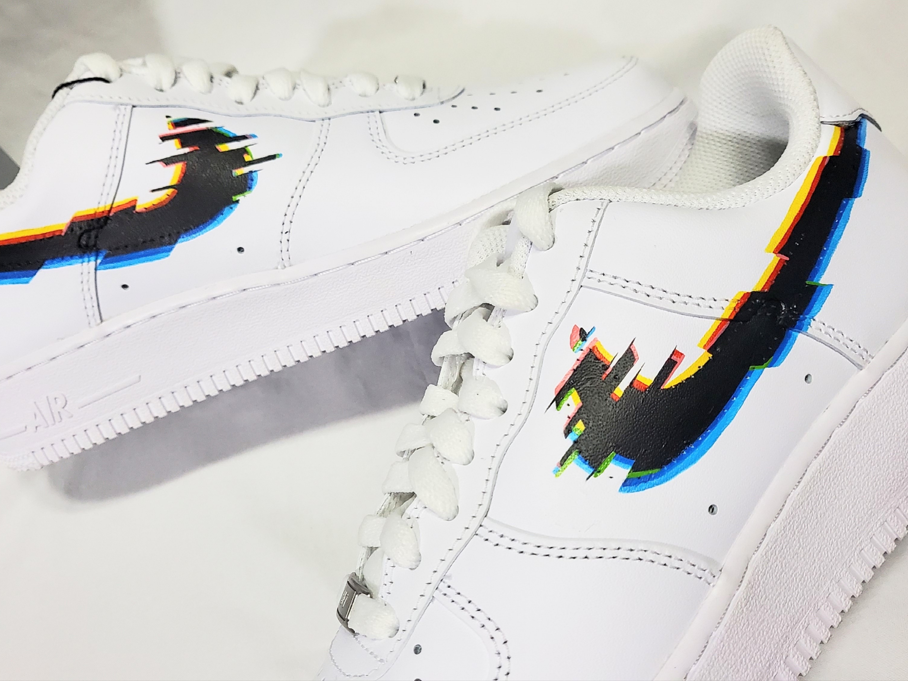 (W) Nike Air Force 1 '07 Low White, Nike Air Force 1 '07 Low White 착용 스타일