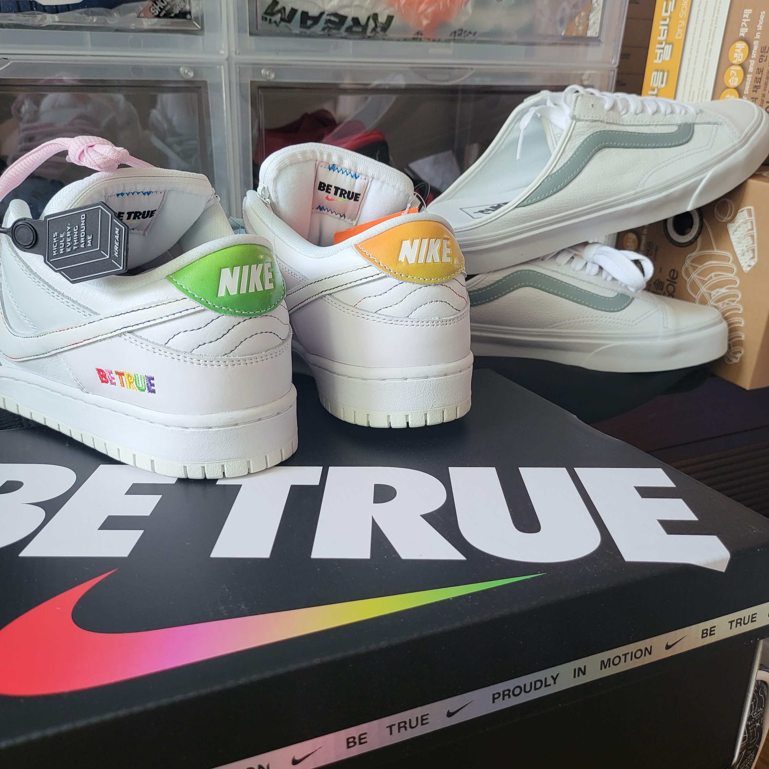 Nike SB Dunk Low Pro Be True 착용 스타일 - 2