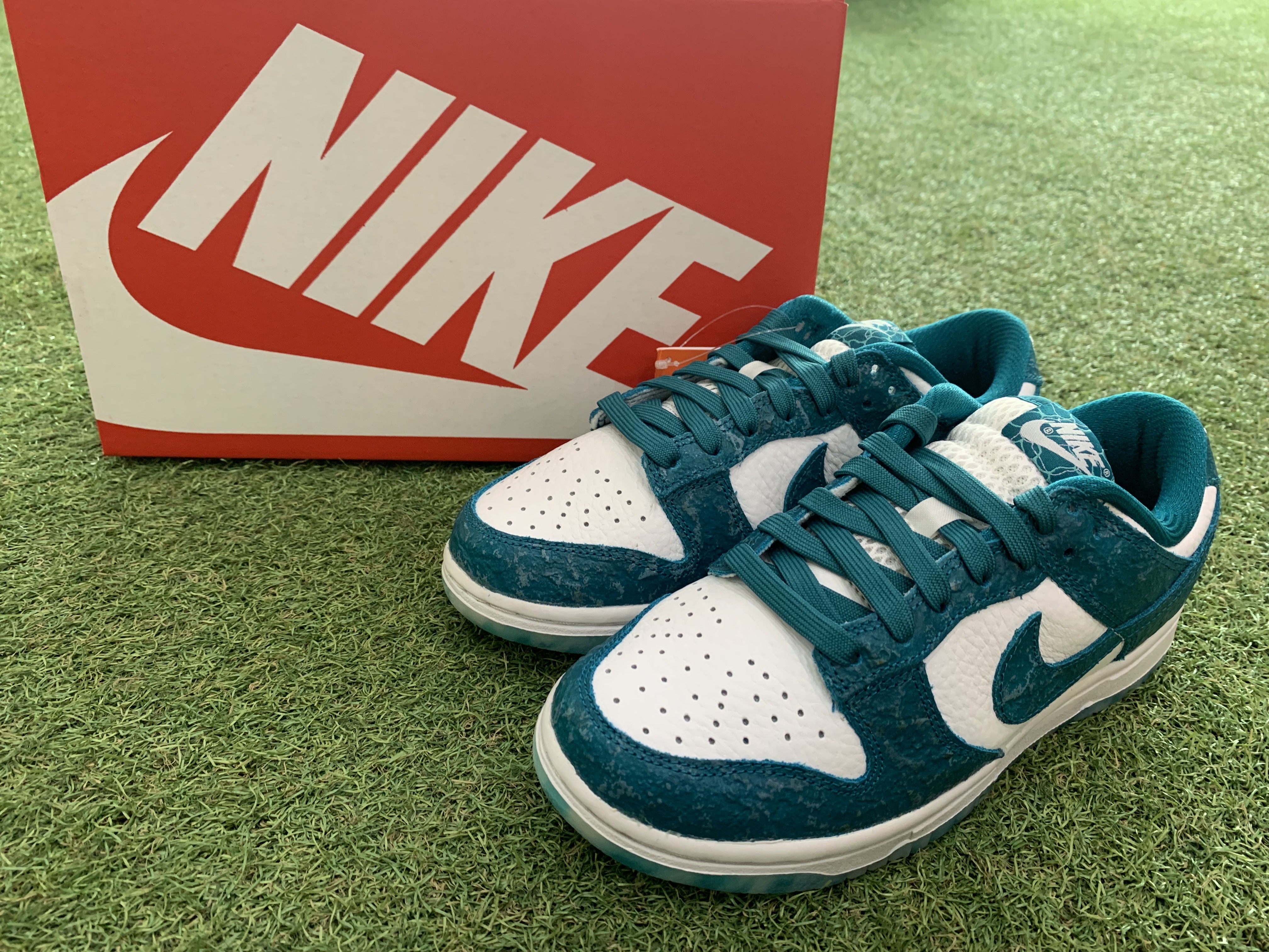 (W) Nike Dunk Low Ocean 착용 스타일 - 1