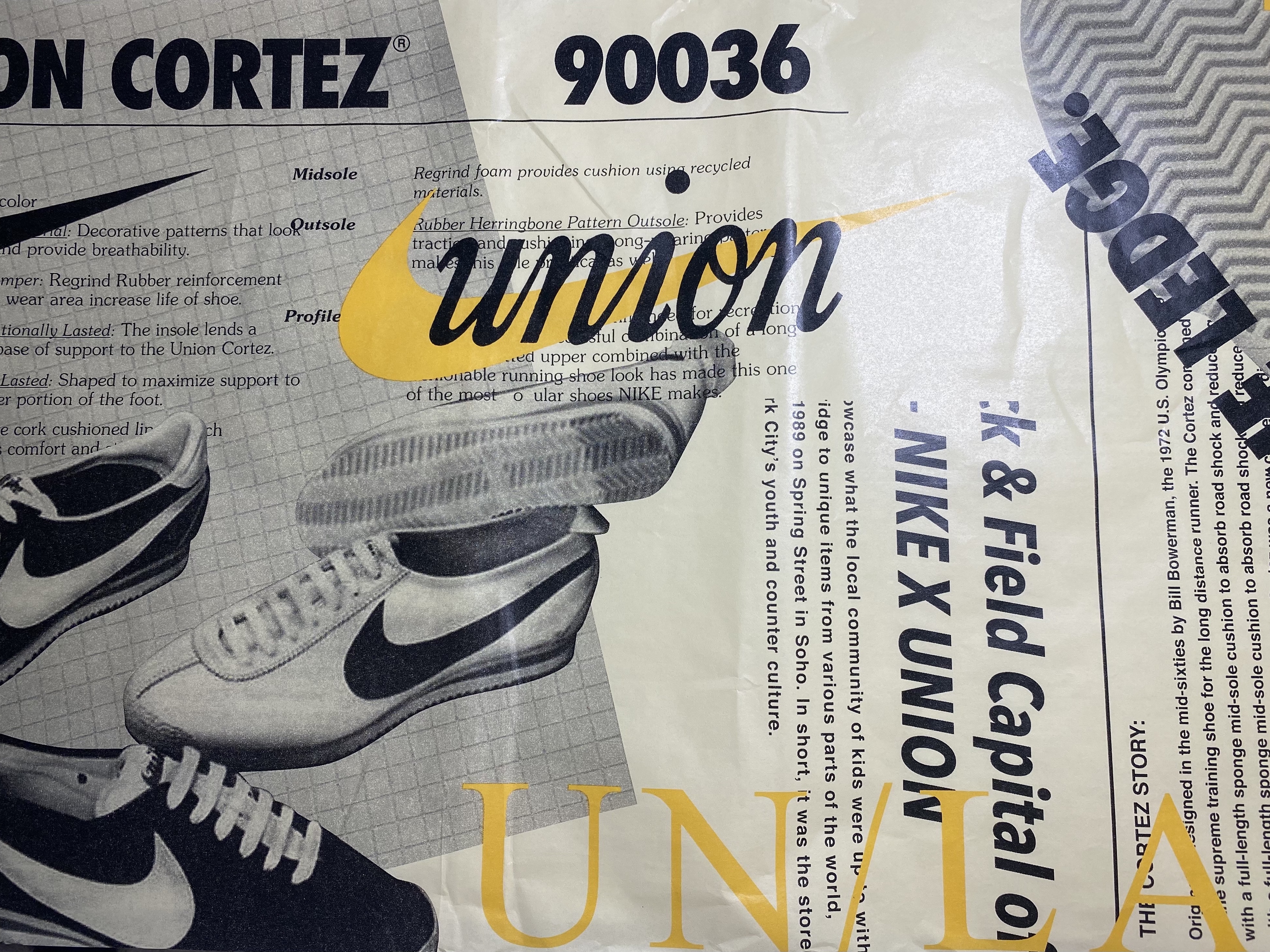 Nike x Union Cortez SP Sesame, Off-White x Amore Pacific Play Kit 착용 스타일 - 5
