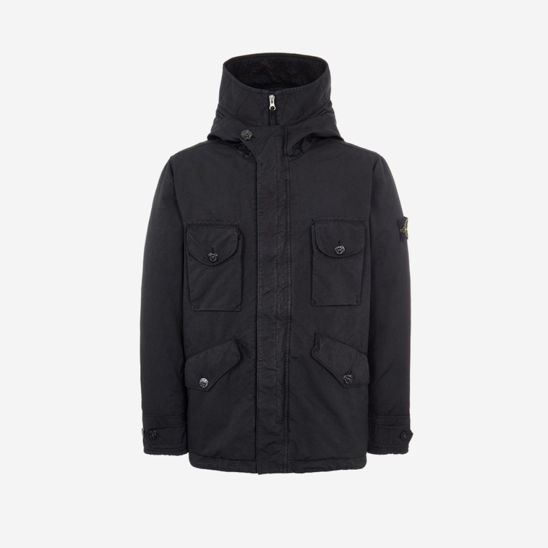 Stone Island 41649 David Down-TC Jacket Black - 21FW 상세 이미지 1