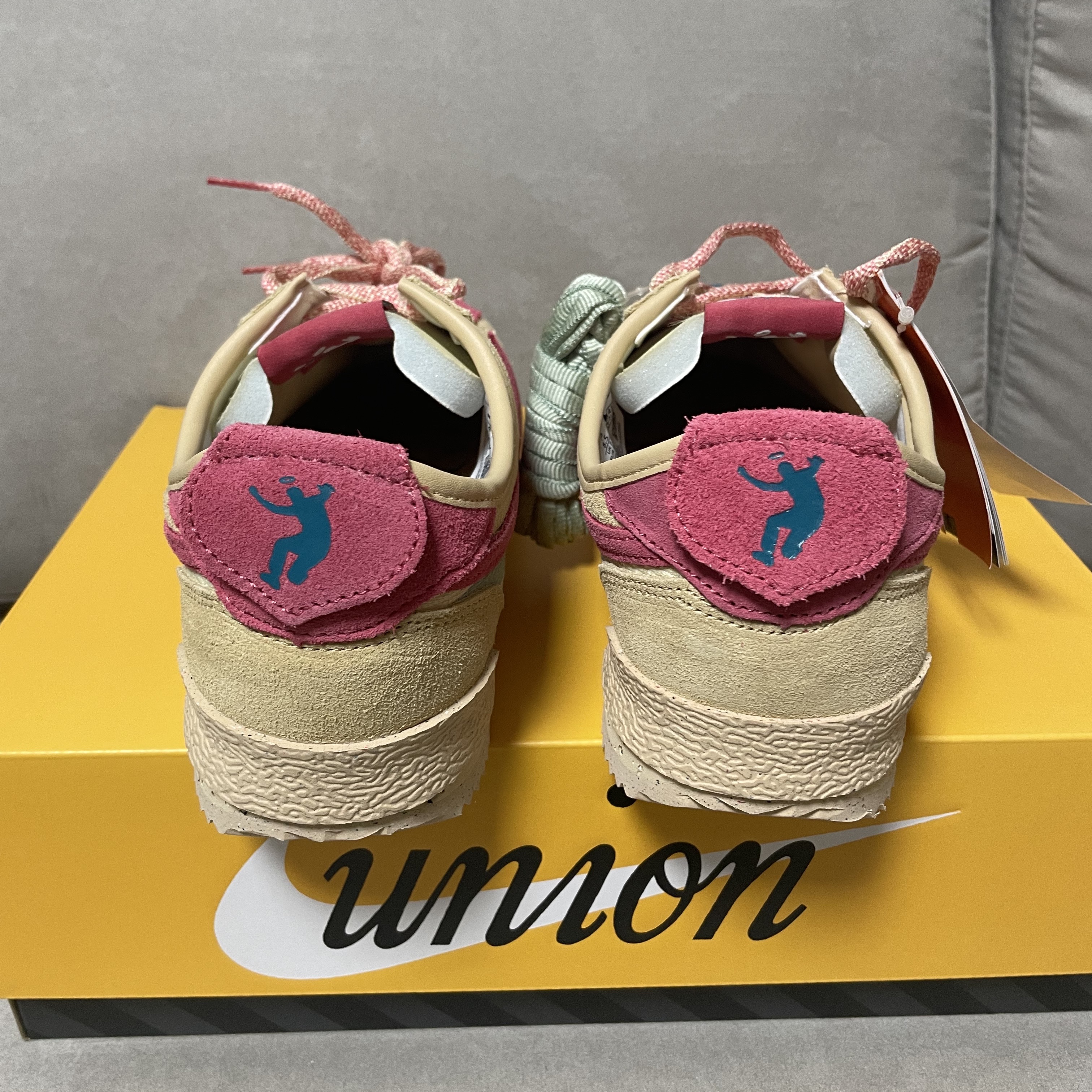 Nike x Union Cortez SP Sesame 착용 스타일 - 3