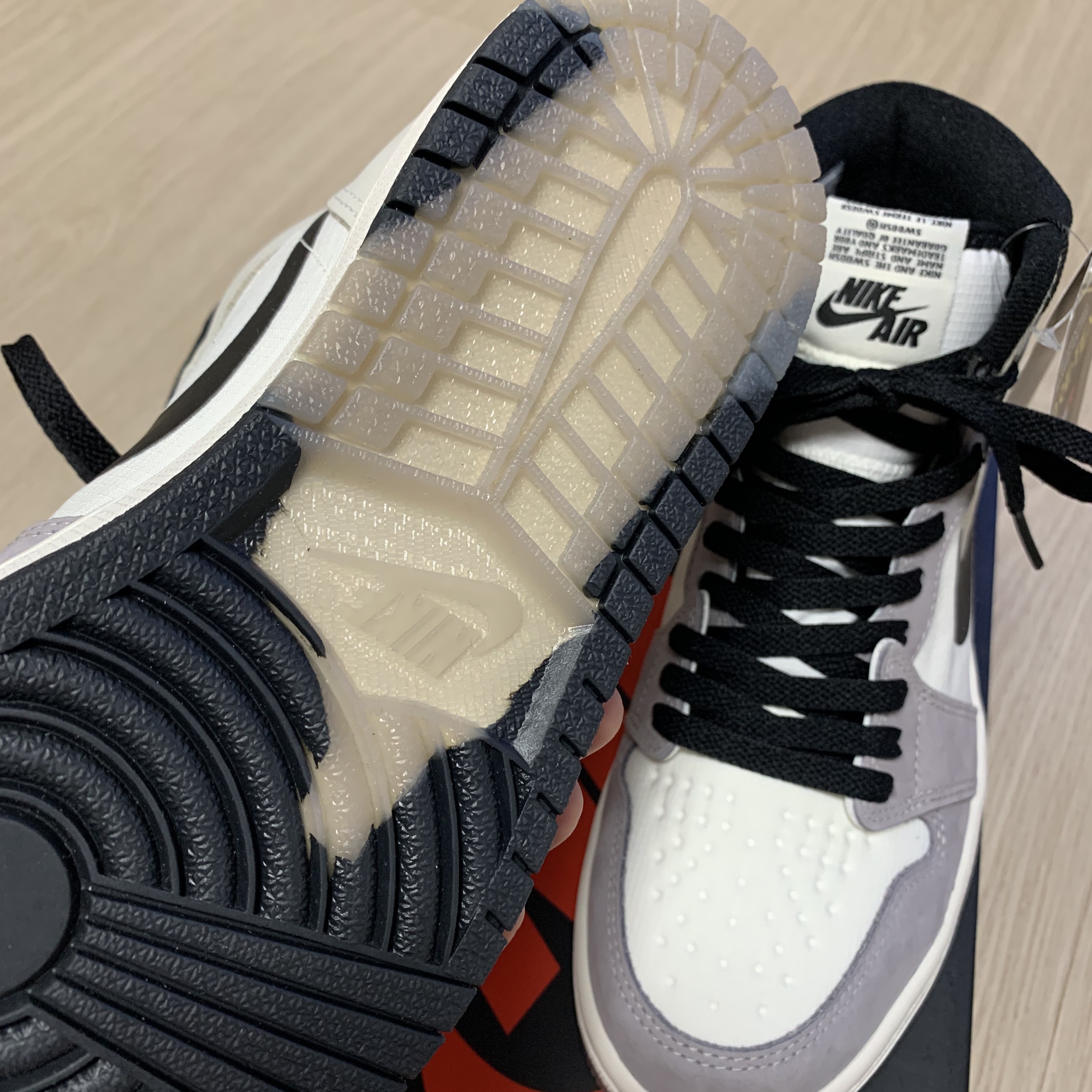 Jordan 1 Element Gore-Tex Sail 착용 스타일 - 4