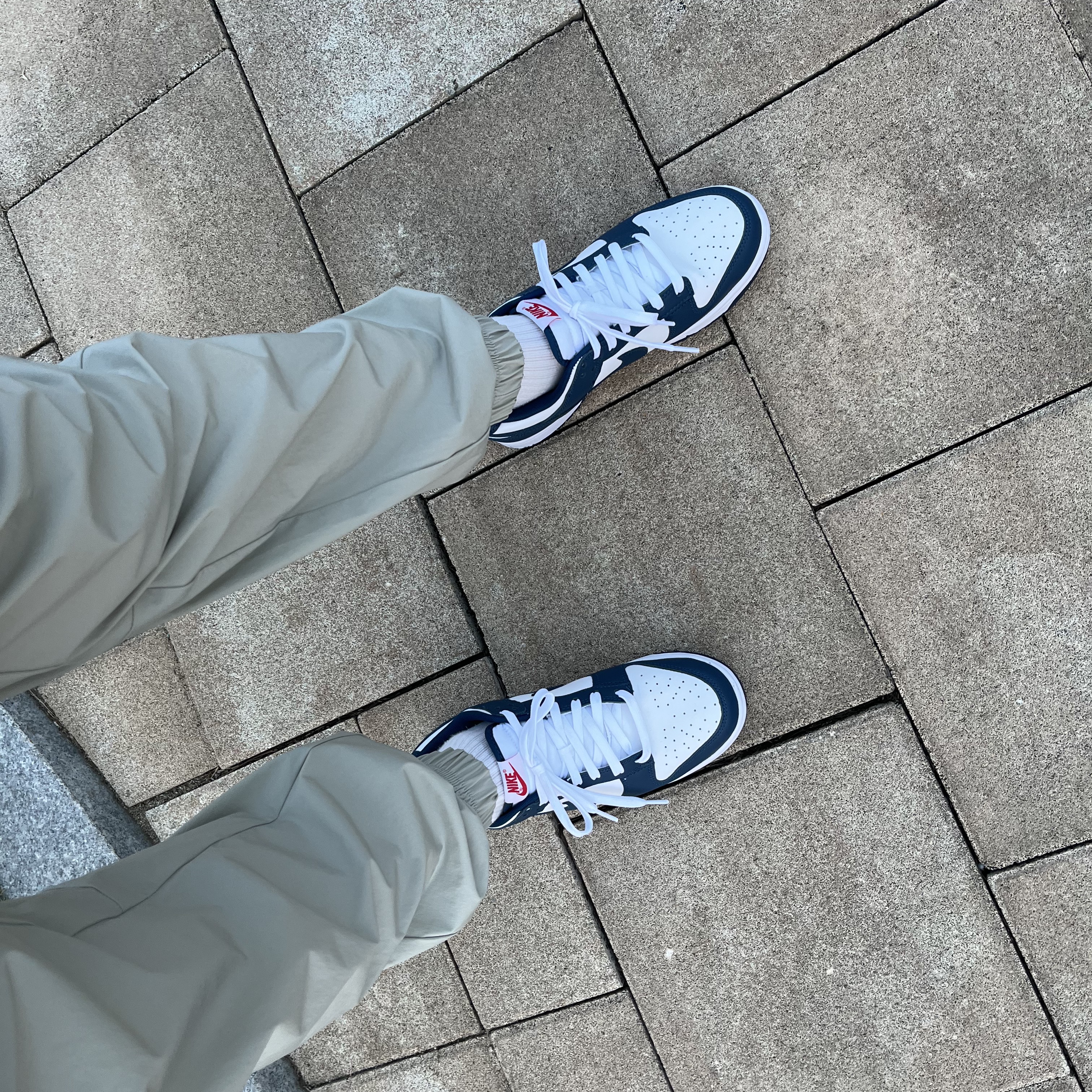 Nike Dunk Low Retro Valerian Blue 착용 스타일