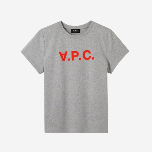 (W) 아페쎄 VPC 네온 루즈 티셔츠 그레이