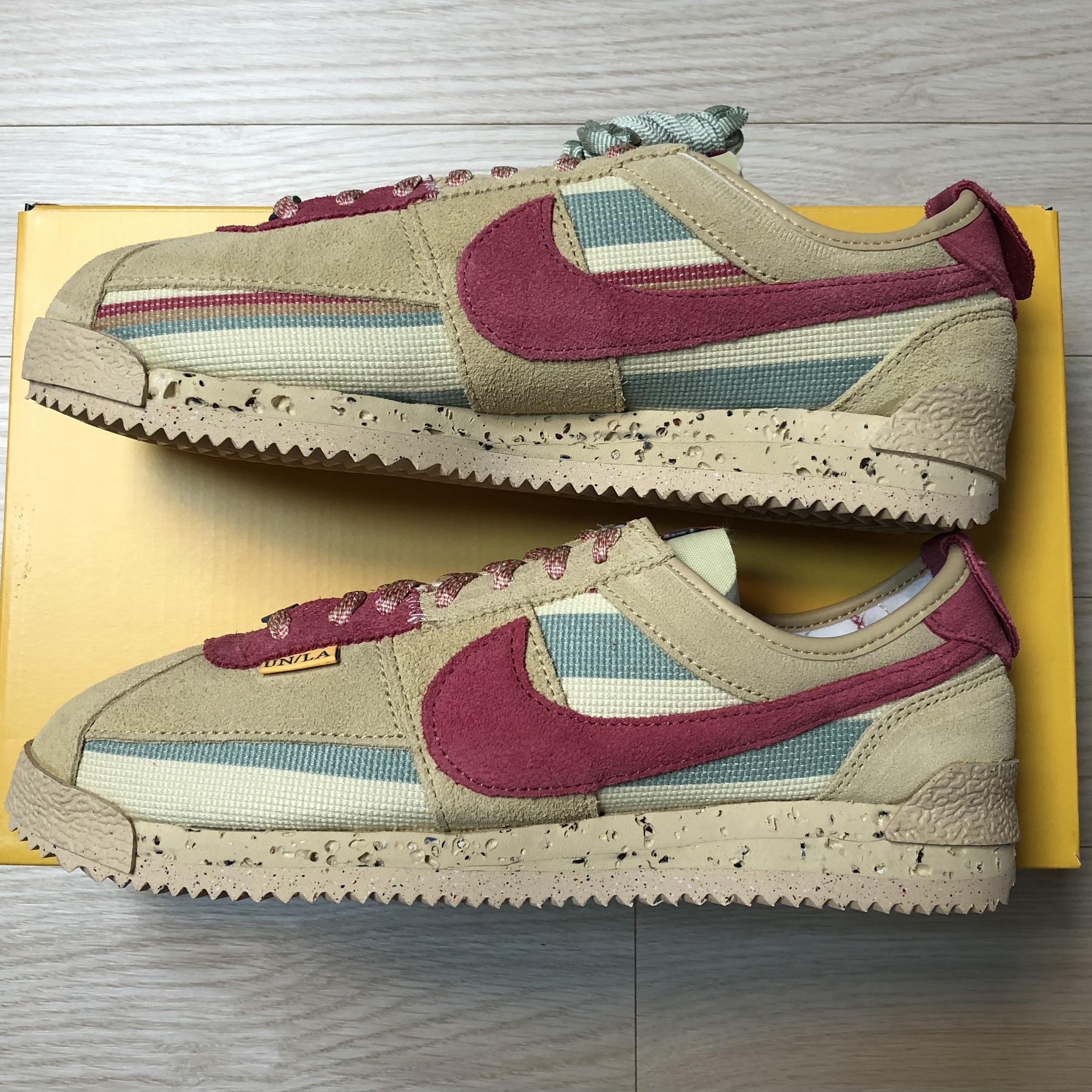 Nike x Union Cortez SP Sesame 착용 스타일 - 2
