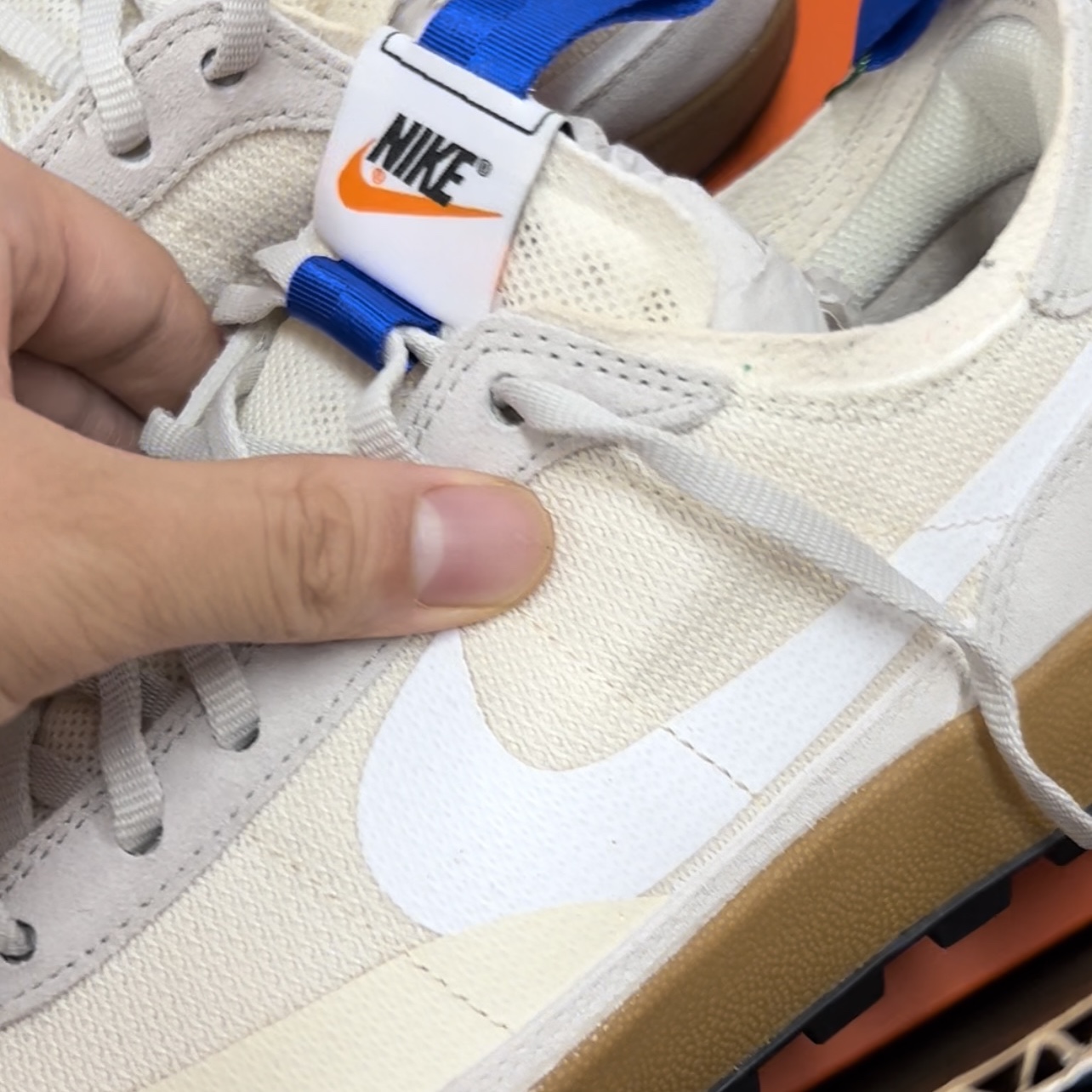Nike x Tom Sachs General Purpose Shoe Light Cream 착용 스타일 - 3