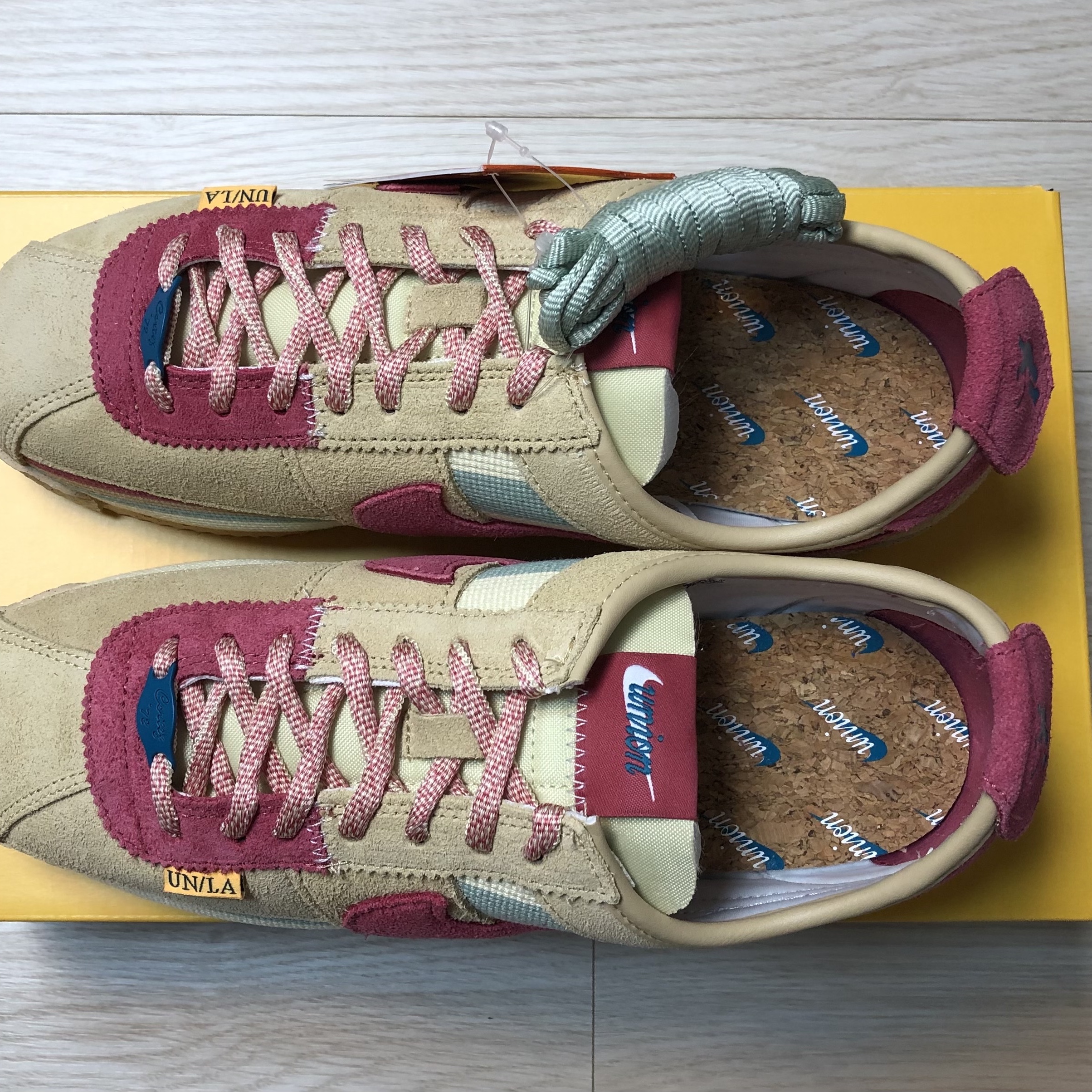 Nike x Union Cortez SP Sesame 착용 스타일 - 3