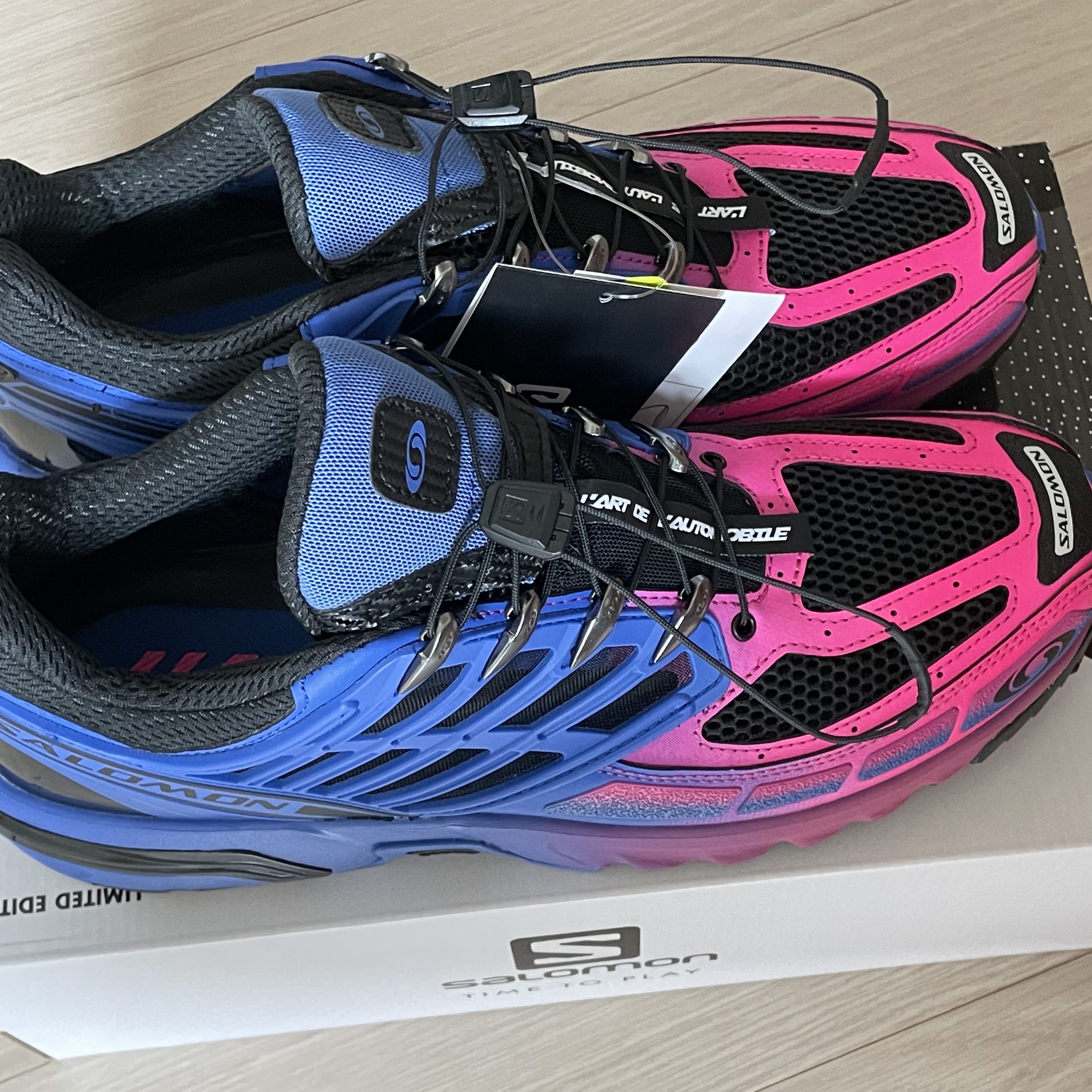 Salomon ACS Pro ADV Triple Black 착용 스타일 - 2