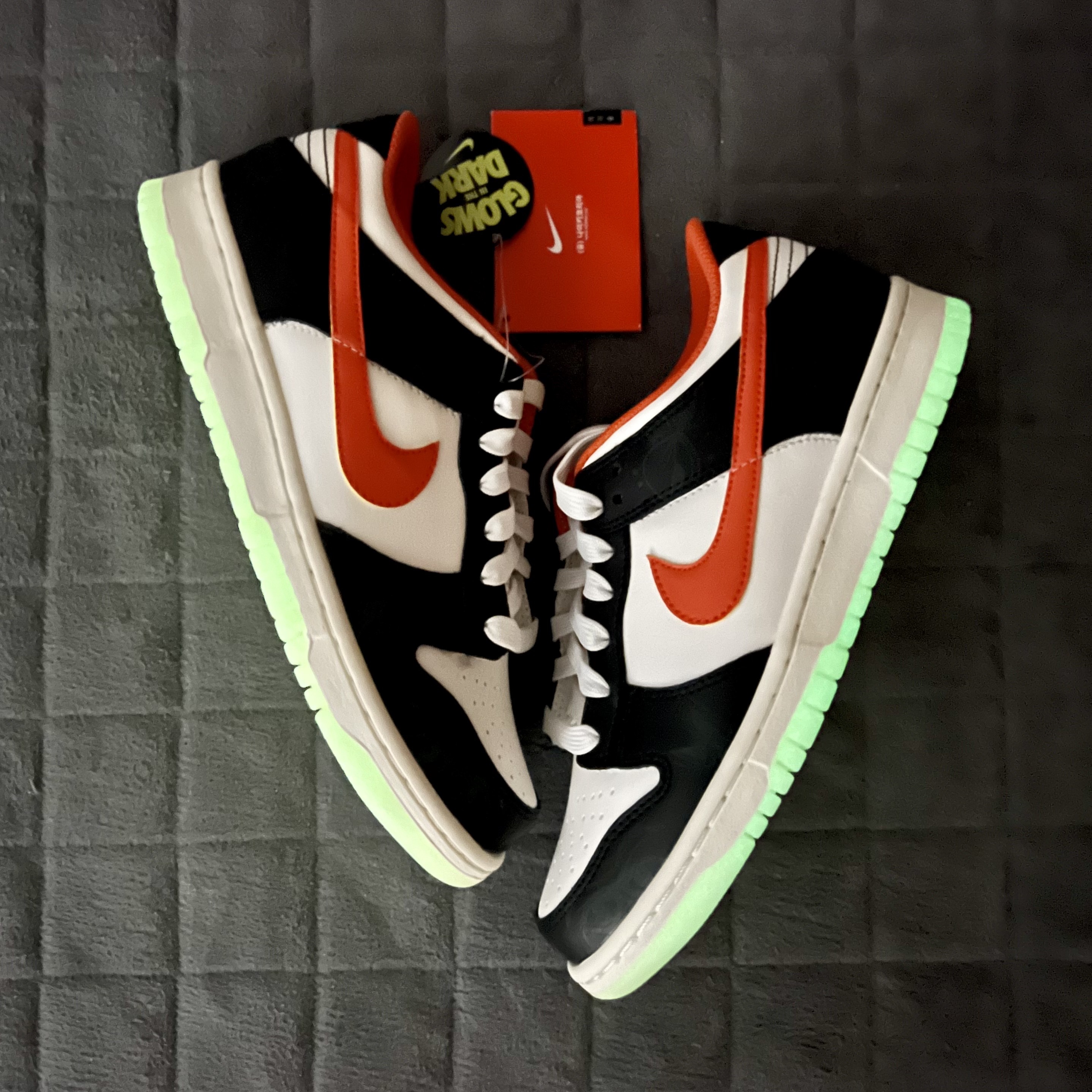 Nike Dunk Low Retro PRM Halloween, (GS) Nike Dunk Low PRM Halloween 착용 스타일 - 4