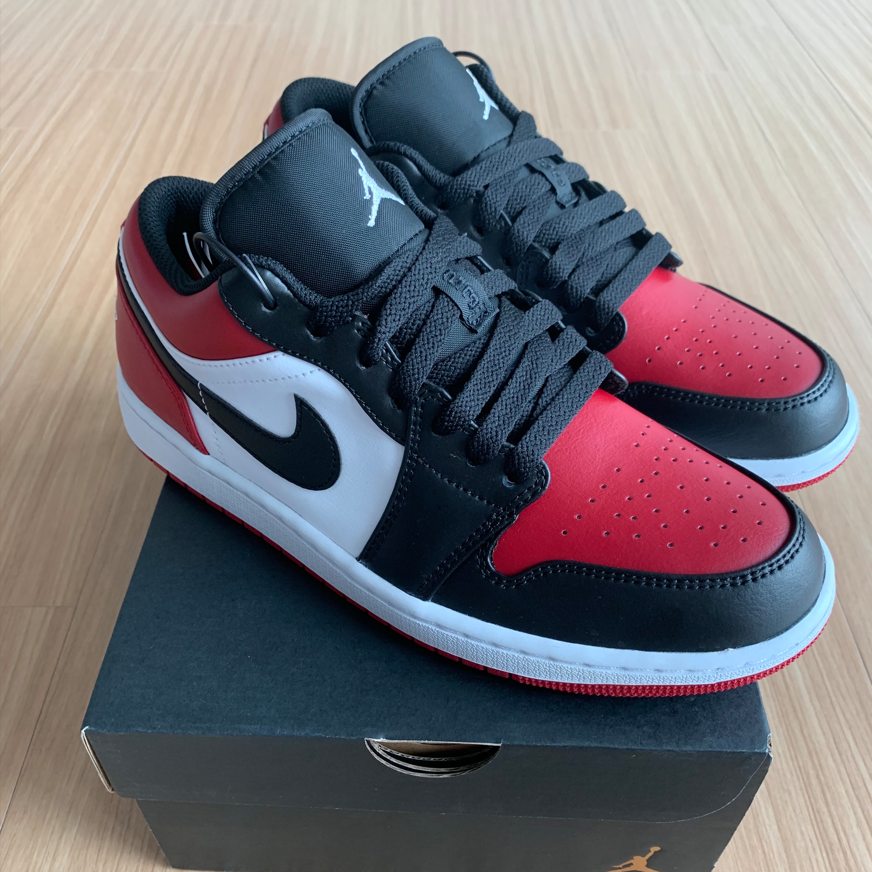 Jordan 1 Low Bred Toe 착용 스타일