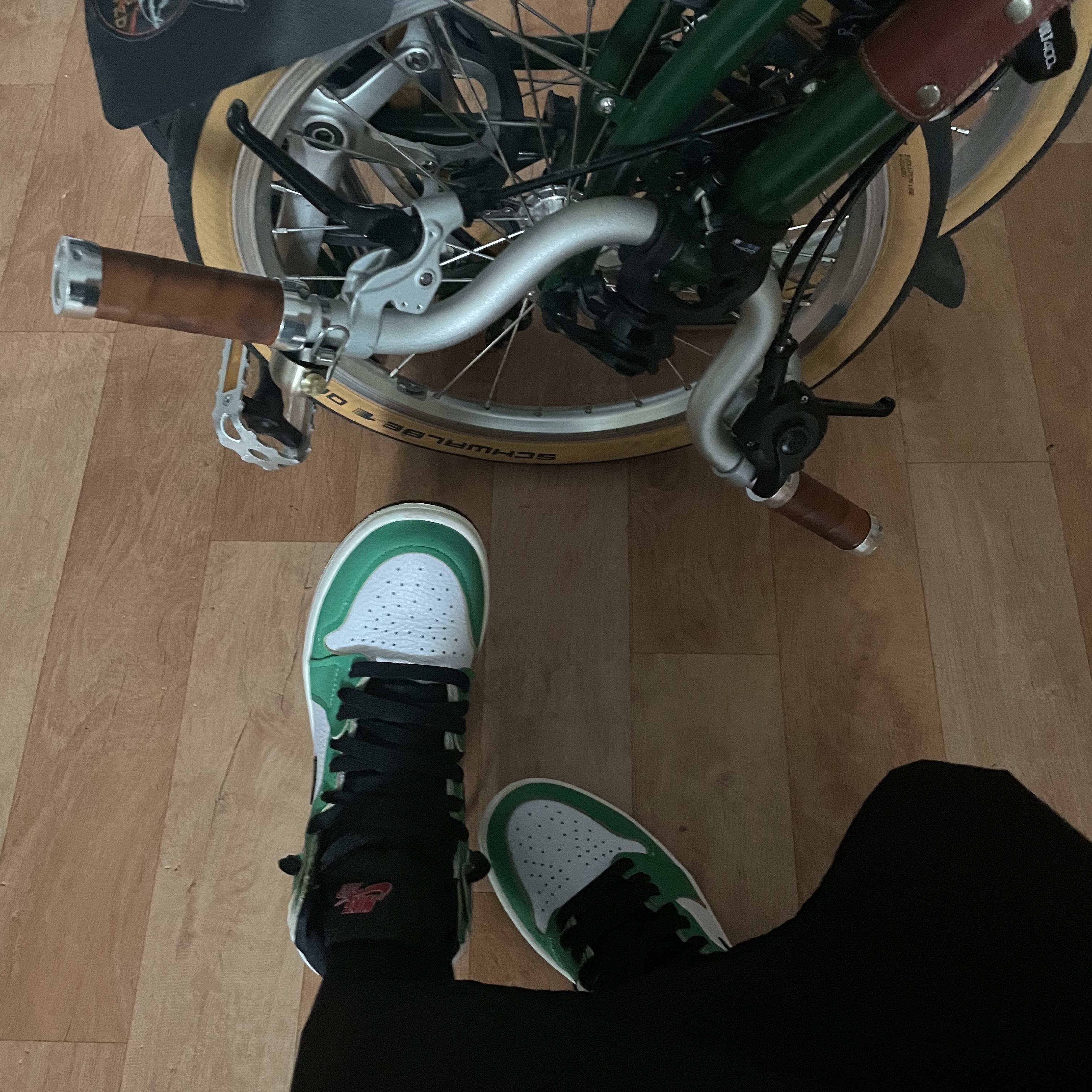 (W) Jordan 1 Retro High OG Lucky Green 착용 스타일