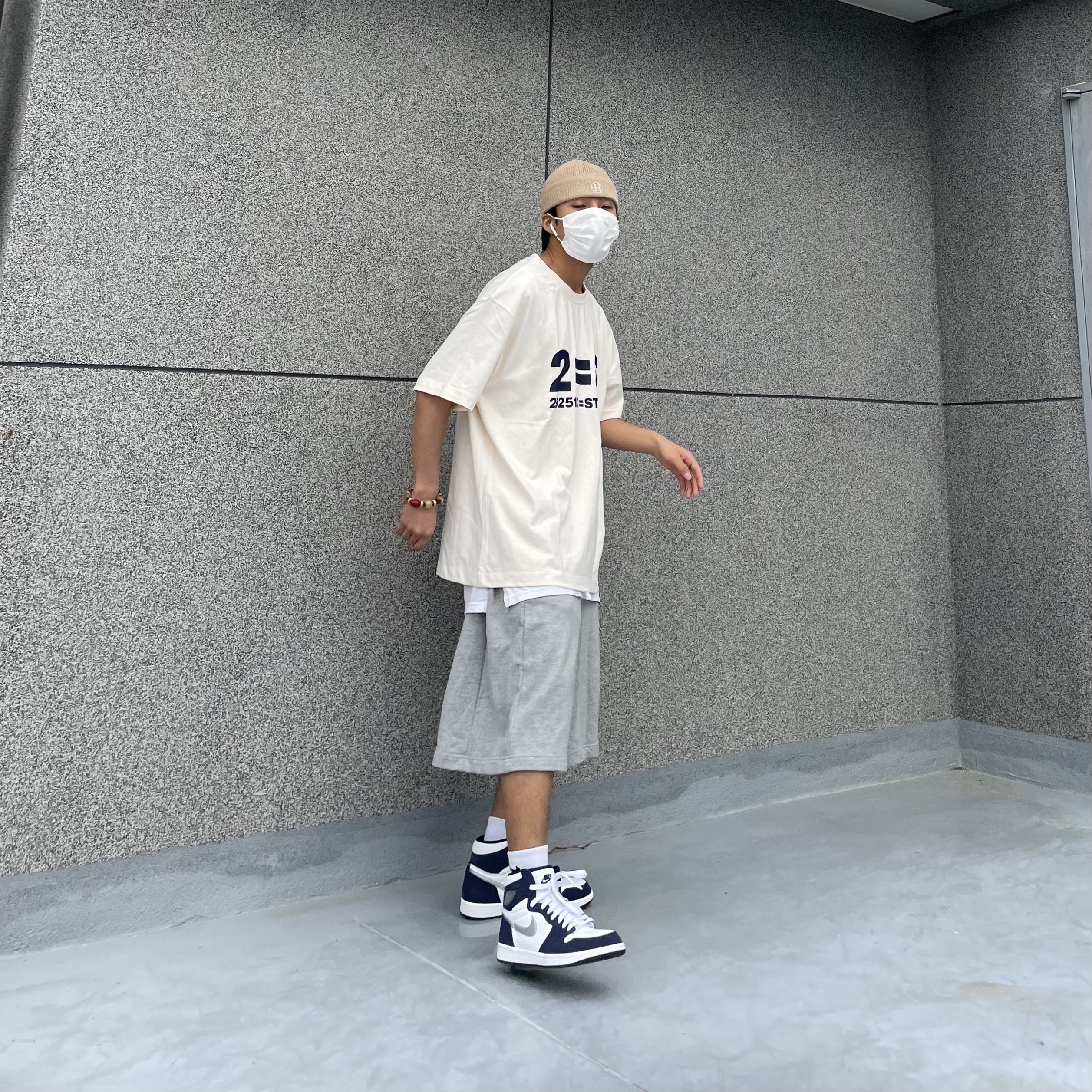 Jordan 1 Retro High OG CO.JP Midnight Navy 착용 스타일