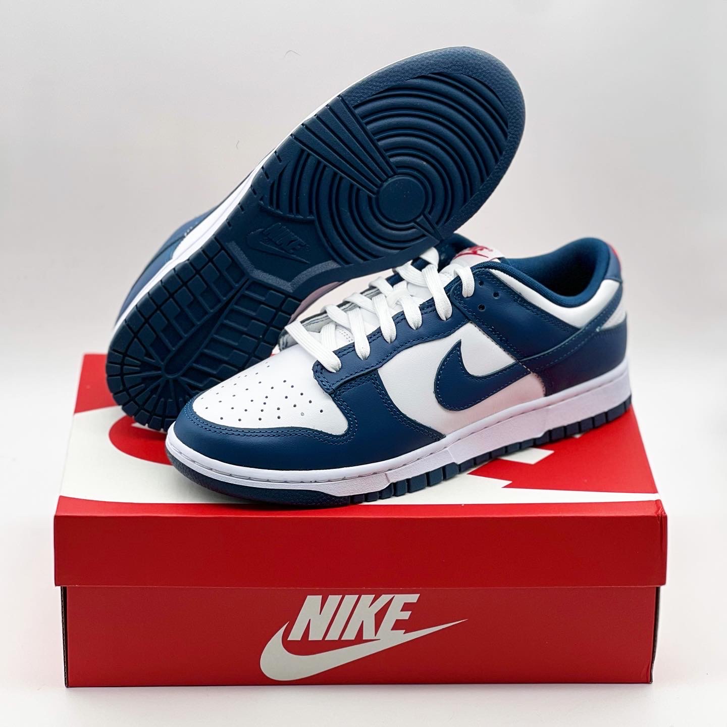 Nike Dunk Low Retro Valerian Blue 착용 스타일 - 1