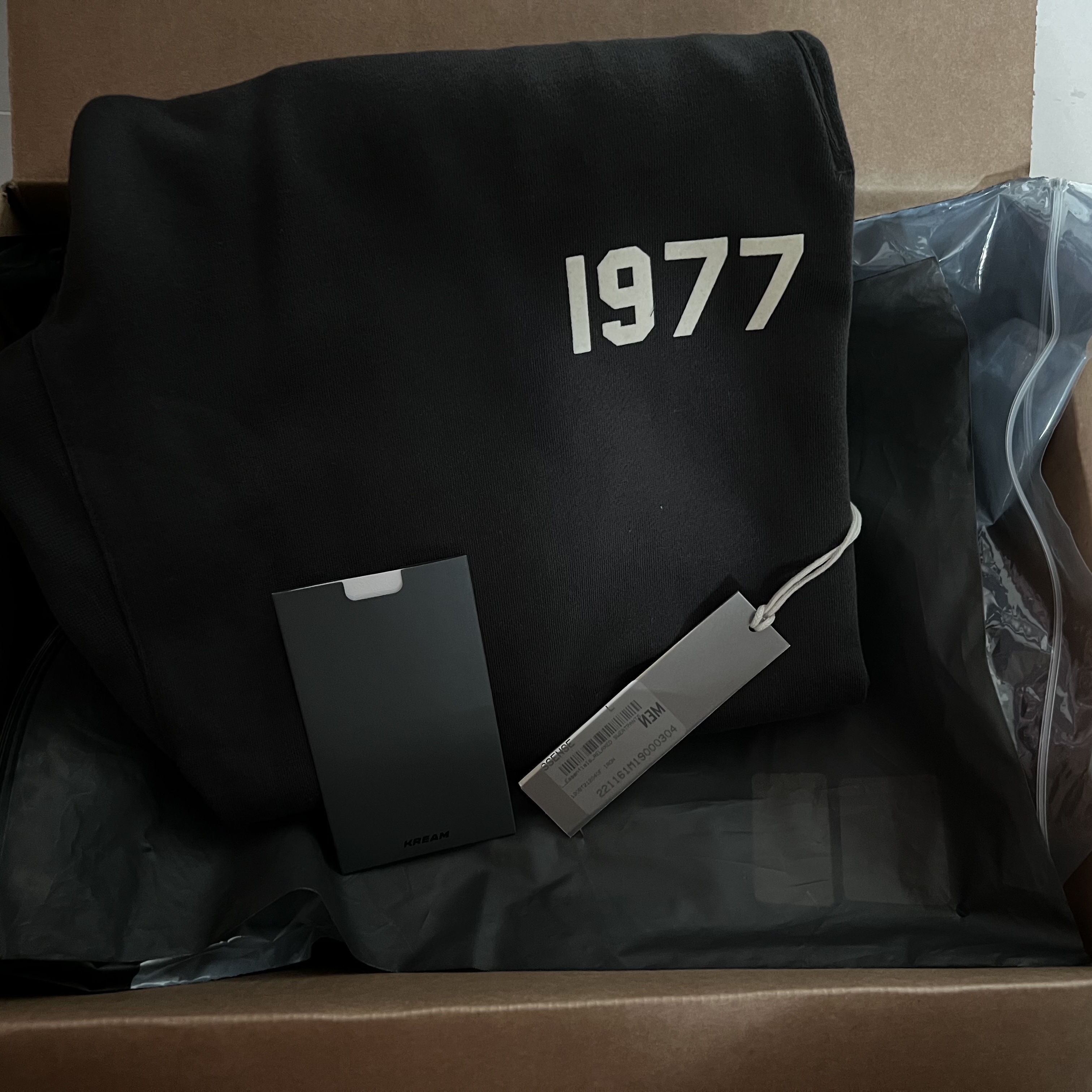 Essentials 1977 Relaxed Sweatpants Iron - 22SS 착용 스타일 - 3