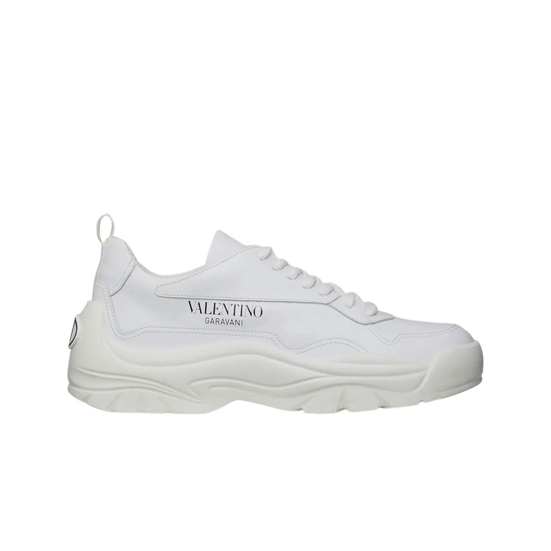 (W) 발렌티노 송아지 가죽 검보이 스니커즈 화이트((W) Valentino Gumboy Calfskin Sneakers White)