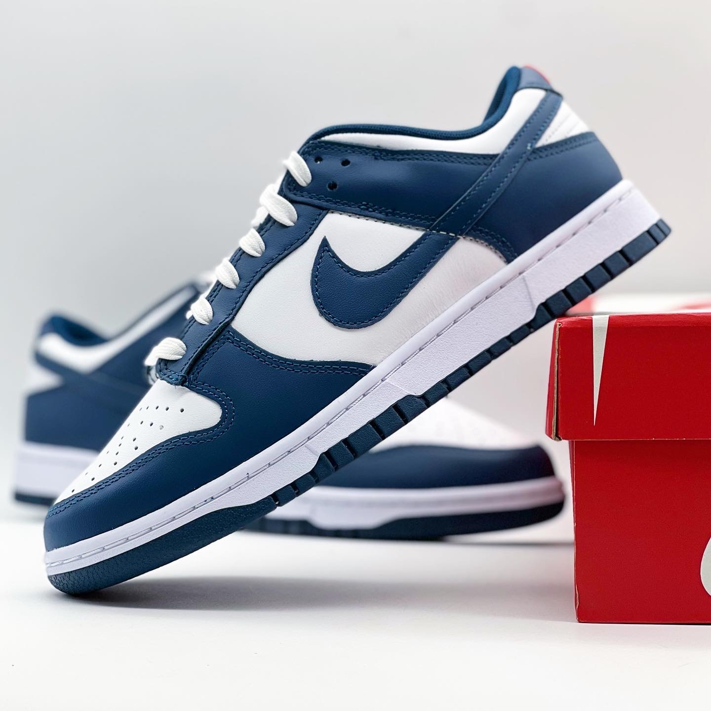 Nike Dunk Low Retro Valerian Blue 착용 스타일 - 4
