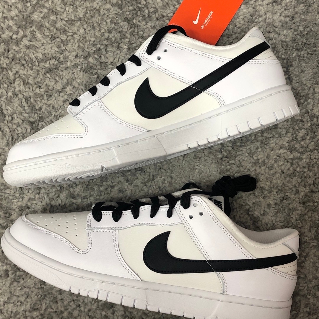 Nike Dunk Low Retro Summit White 착용 스타일 - 3