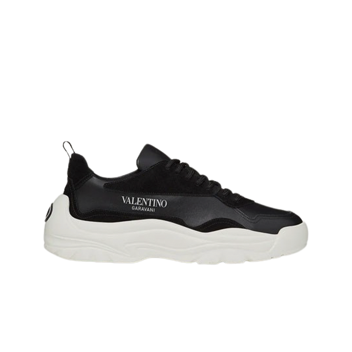 발렌티노 송아지 가죽 검보이 스니커즈 블랙 화이트(Valentino Gumboy Calfskin Sneakers Black White)