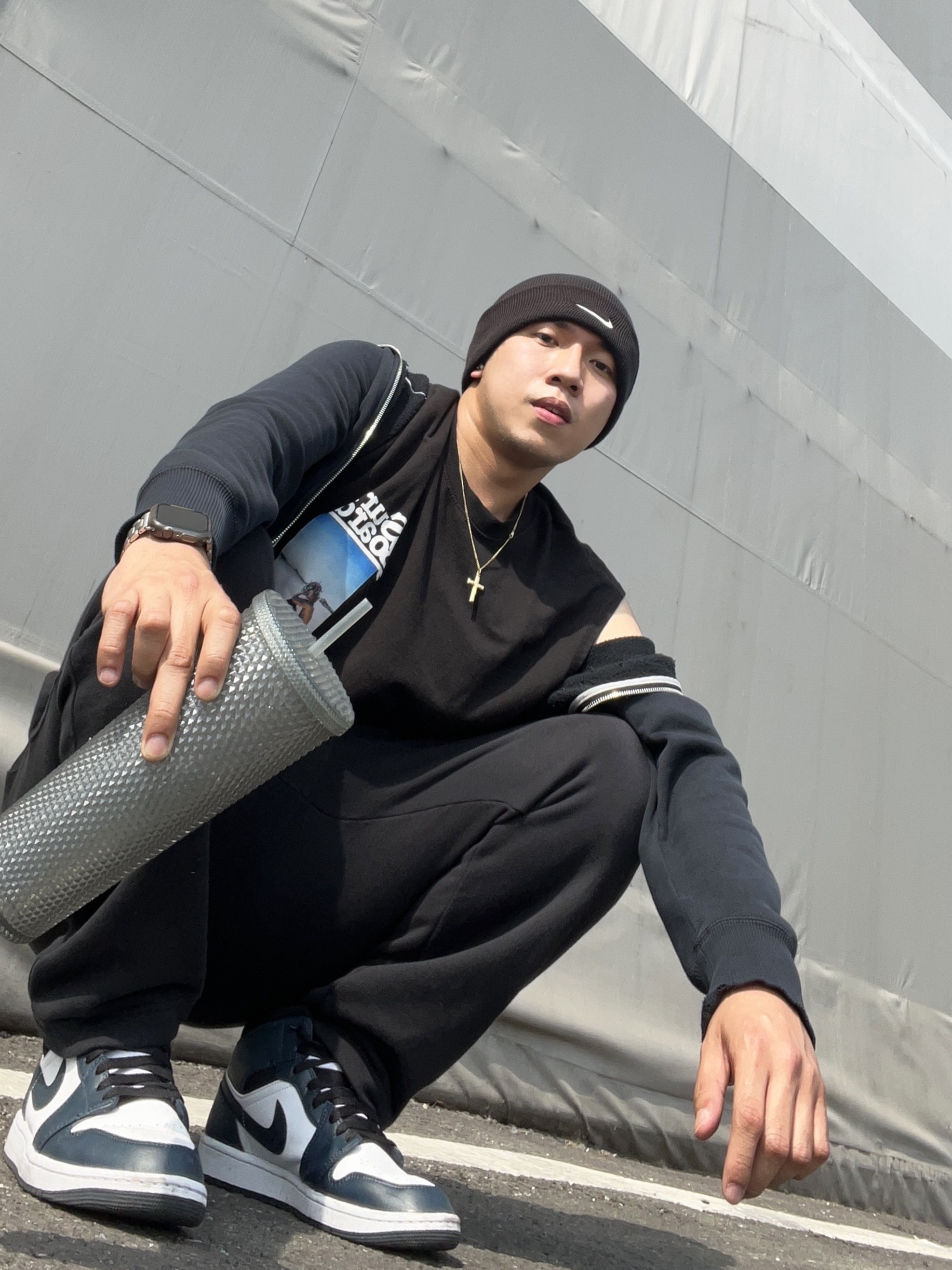 Jordan 1 Mid Dark Teal 착용 스타일