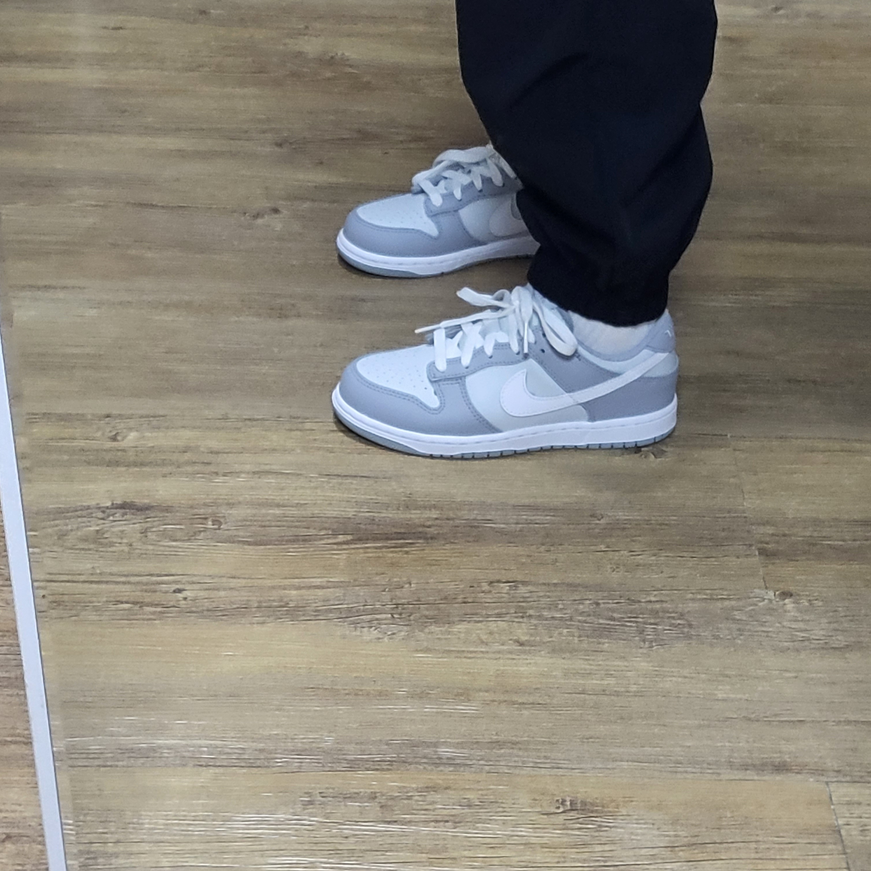 (PS) Nike Dunk Low Wolf Grey 착용 스타일