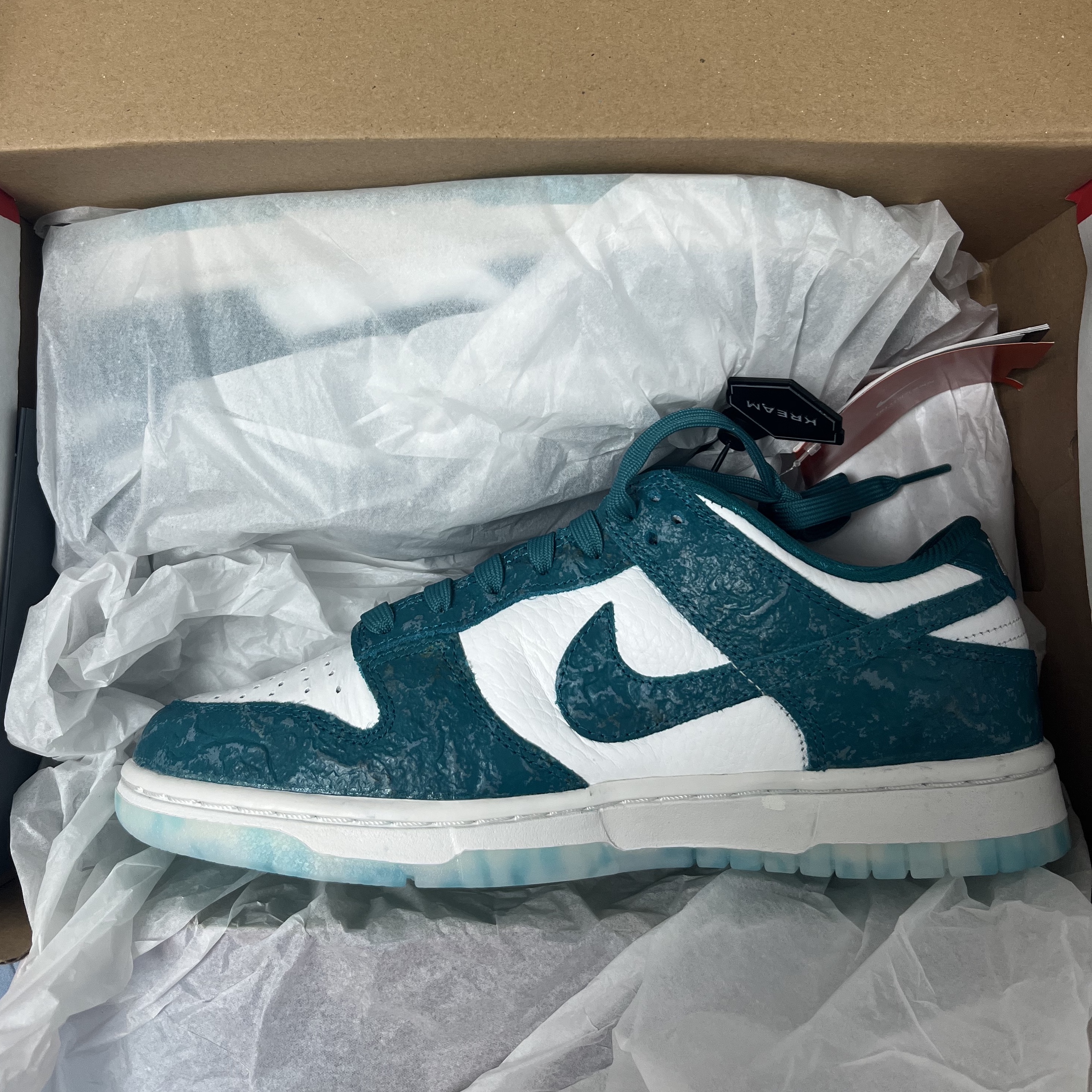 (W) Nike Dunk Low Ocean 착용 스타일 - 1