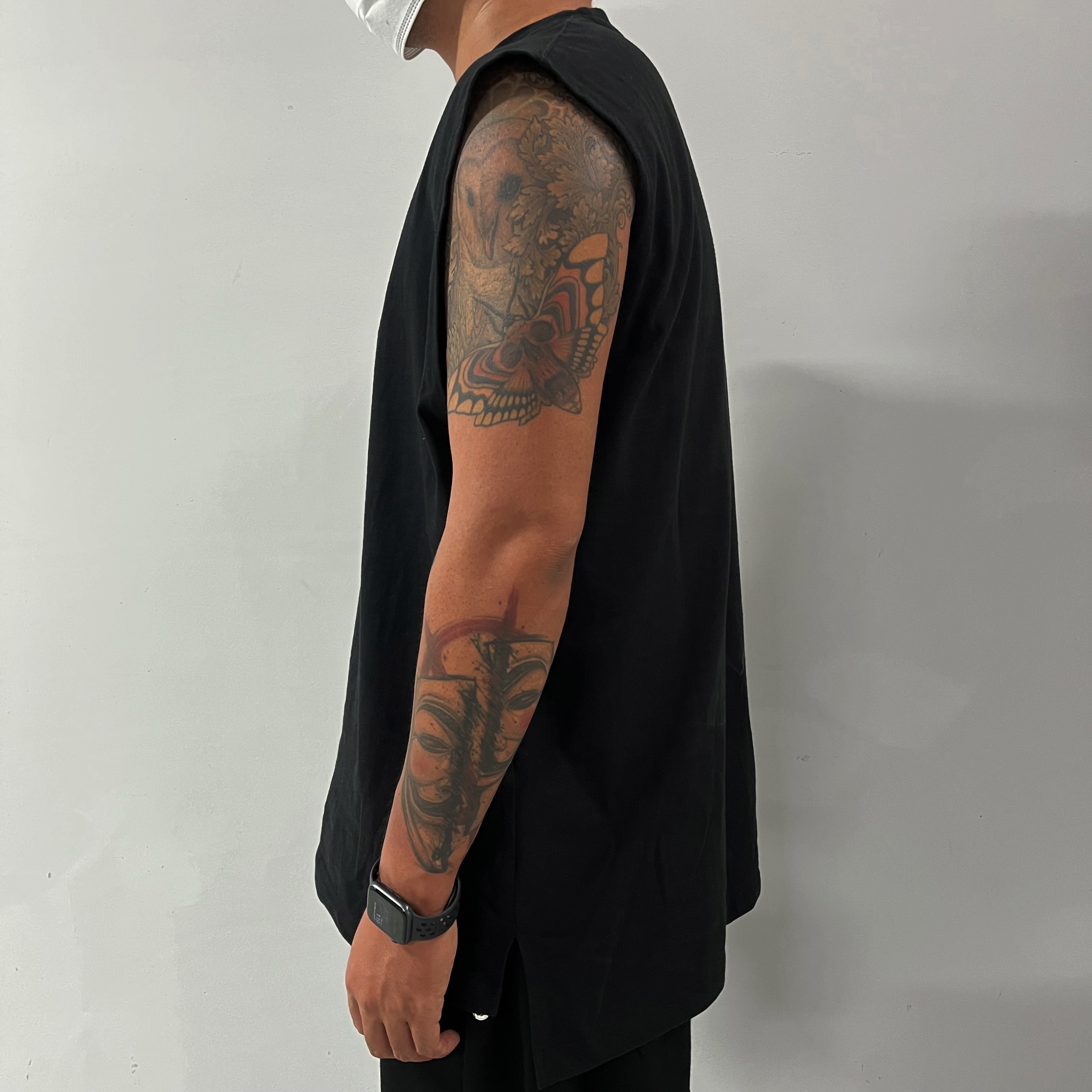 Oofos OOriginal Black 착용 스타일 - 4