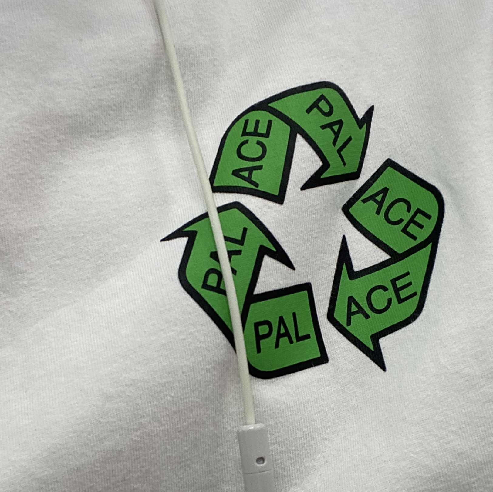 Palace P-Cycle T-Shirt White - 21SS 착용 스타일