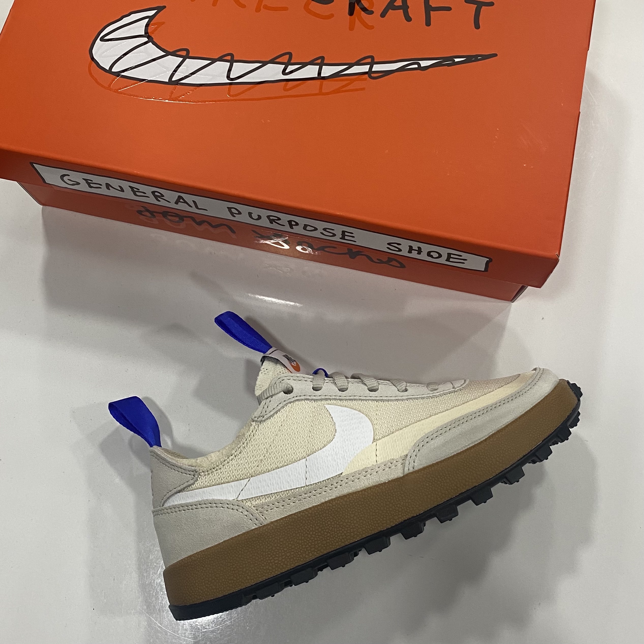 Nike x Tom Sachs General Purpose Shoe Light Cream 착용 스타일